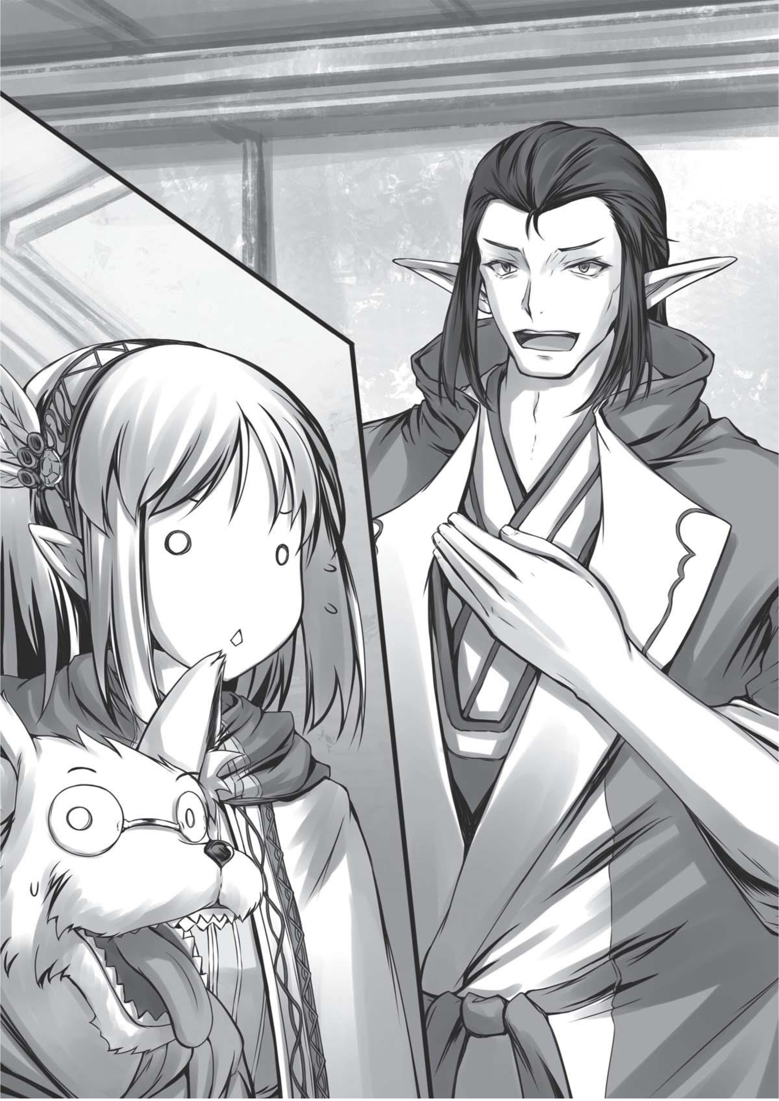 Leadale no Daichi nite V2 Illustration - Megumi Novel
