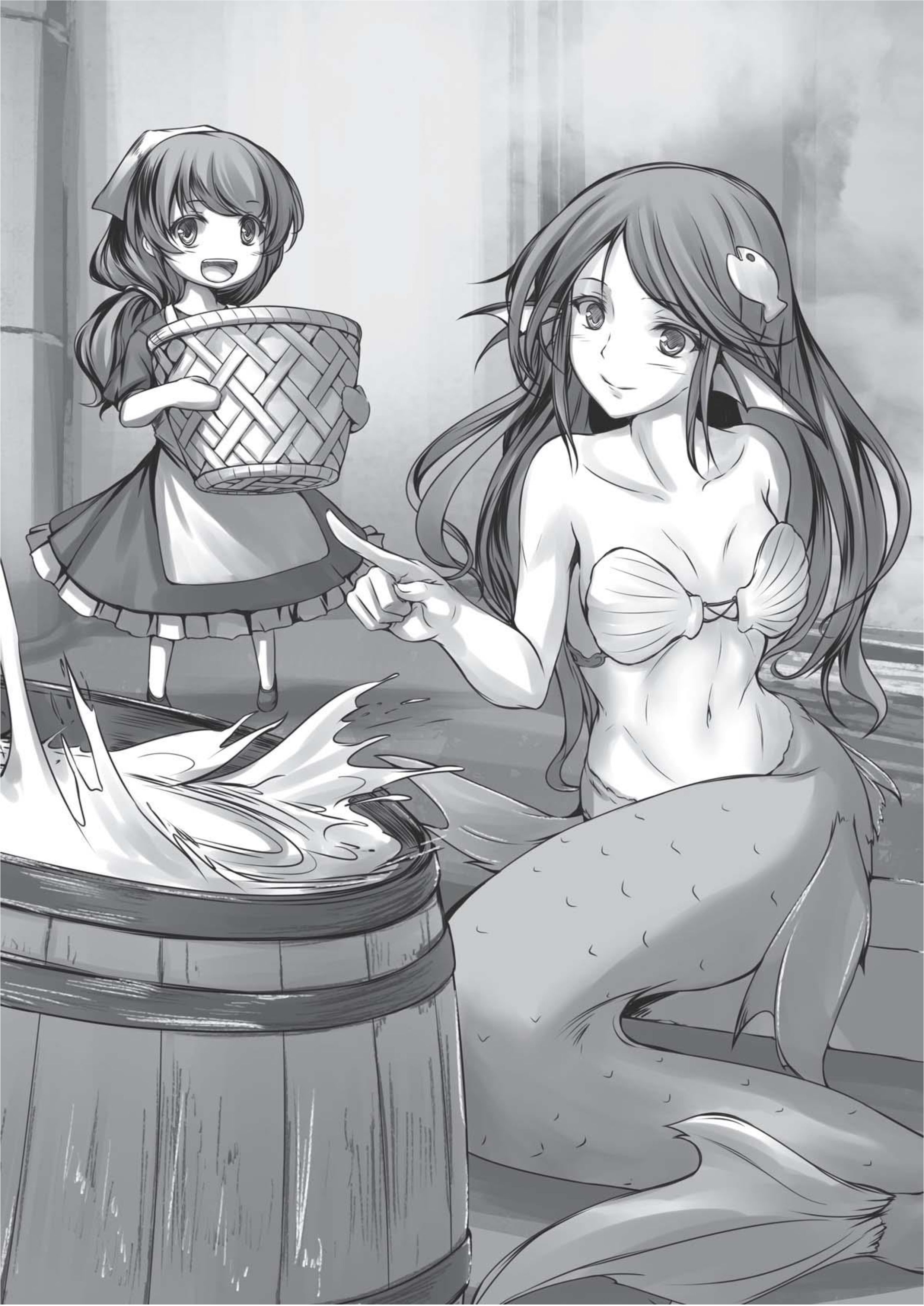 Leadale no Daichi nite V2 Illustration - Megumi Novel