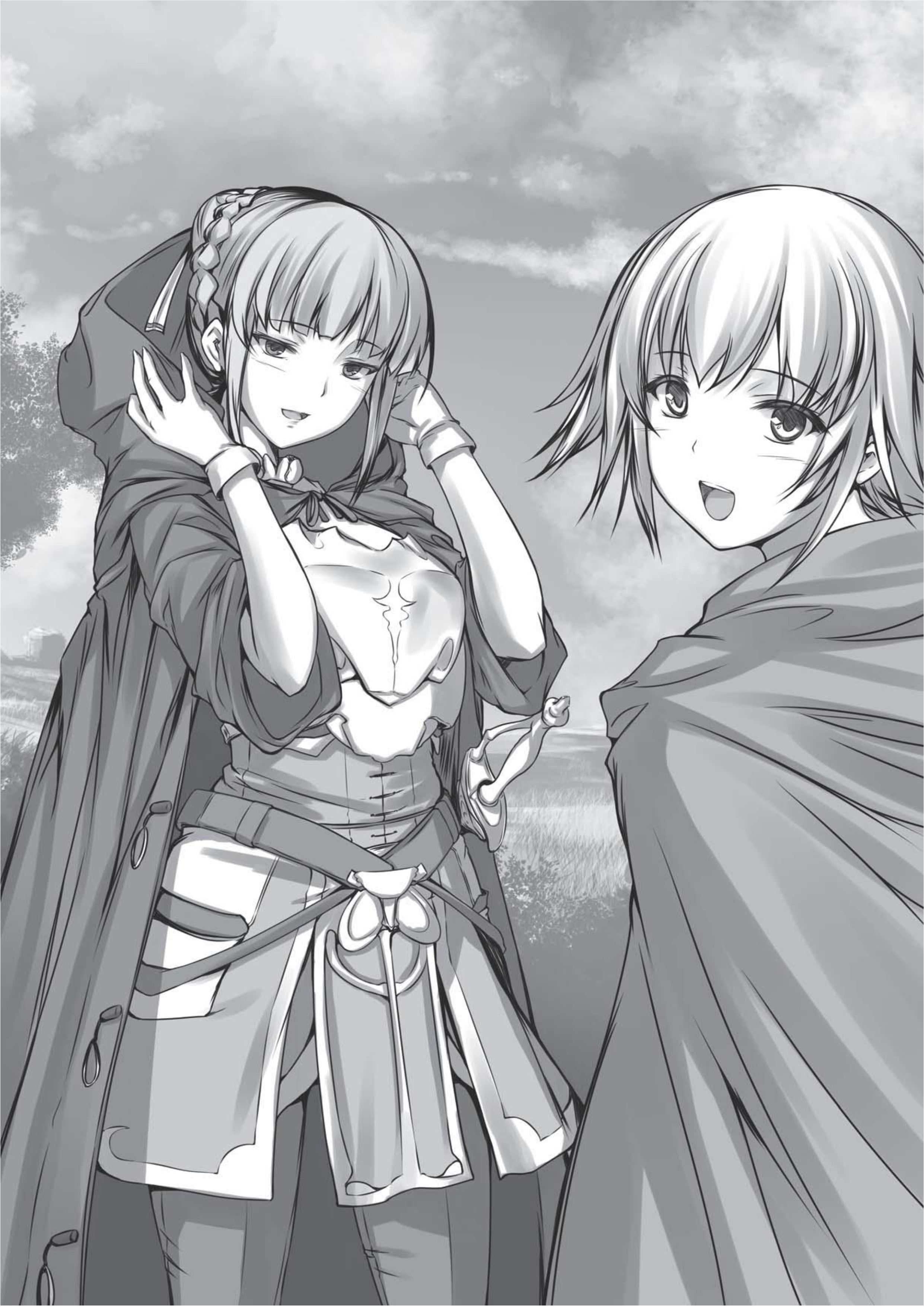 Leadale no Daichi nite V2 Illustration - Megumi Novel