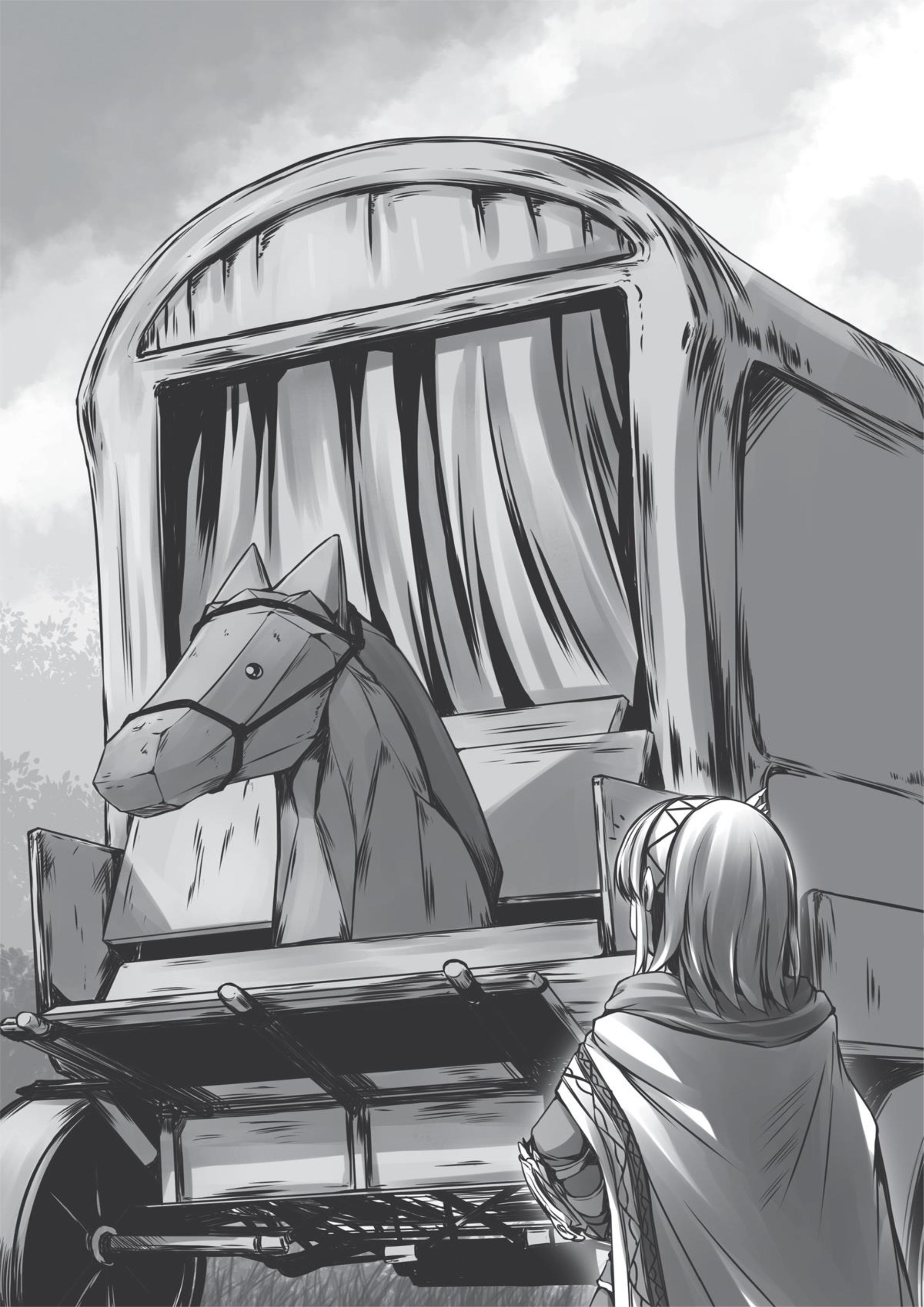 Leadale no Daichi nite V4 Illustration - Megumi Novel