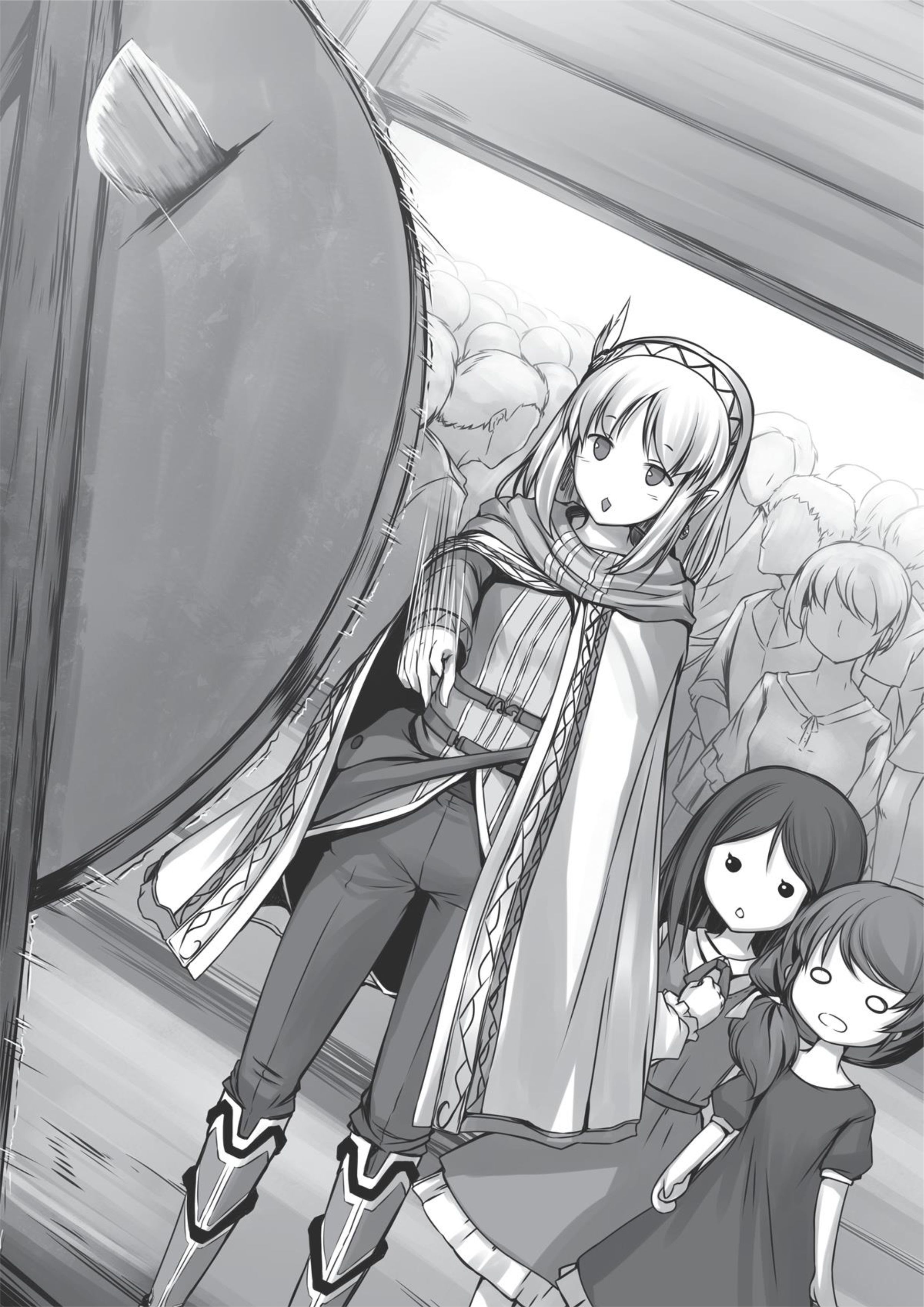 Leadale no Daichi nite V4 Illustration - Megumi Novel