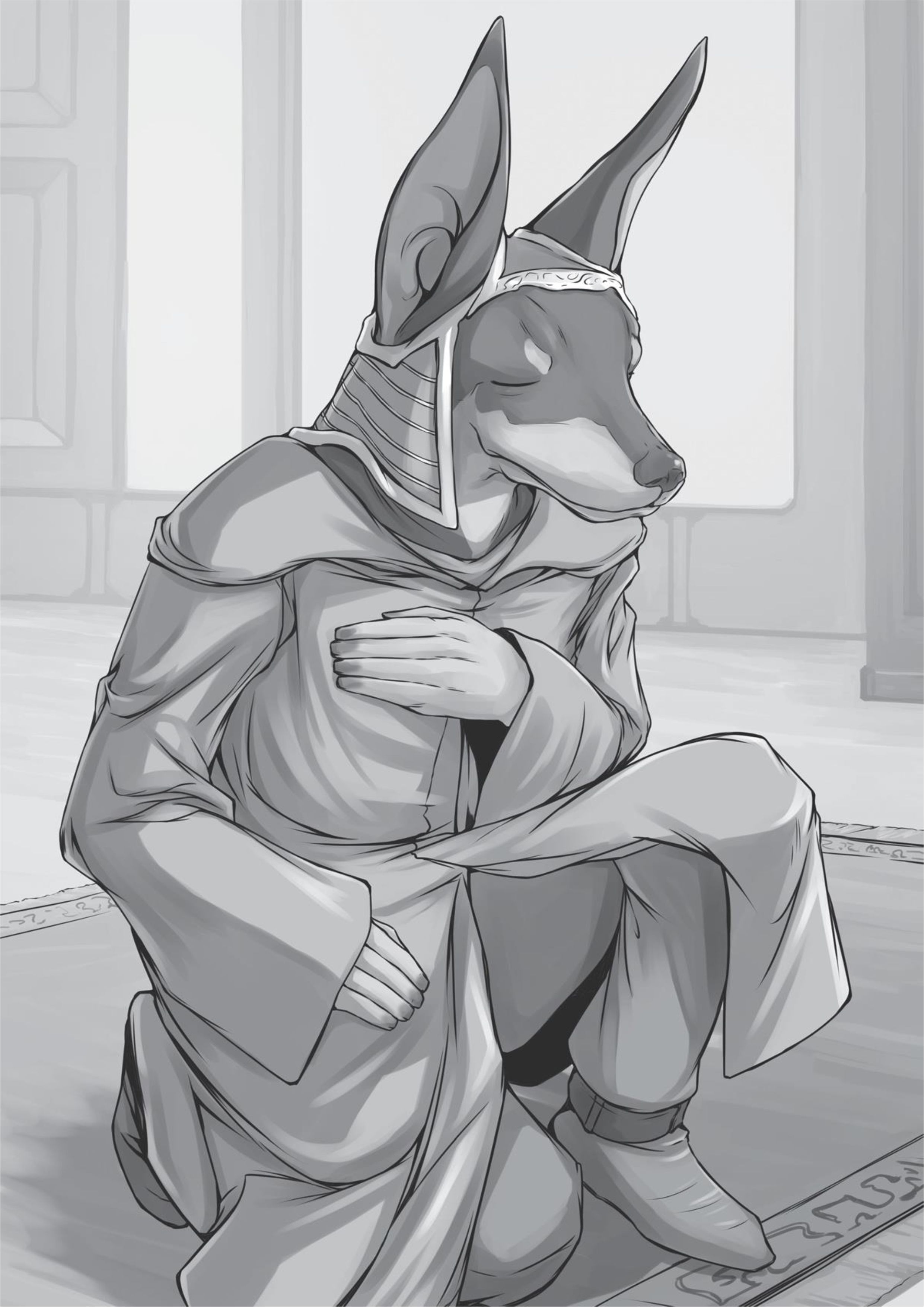 Leadale no Daichi nite V6 Illustration - Megumi Novel