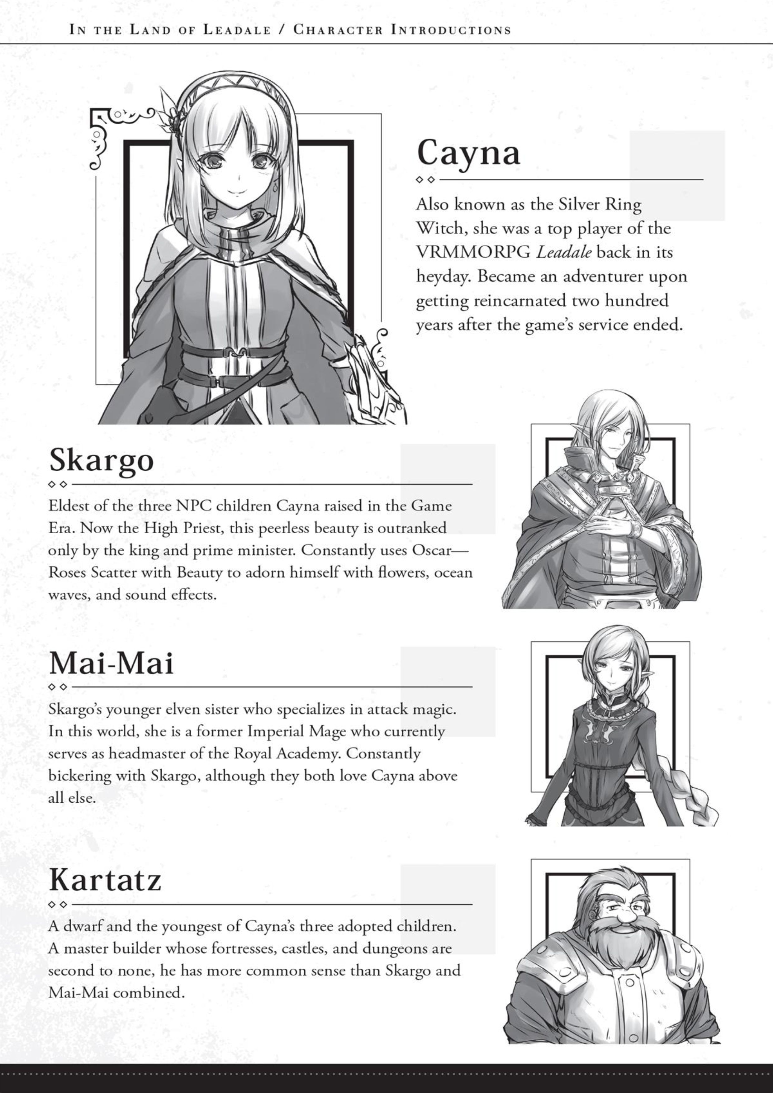 Leadale no Daichi nite V7 Illustration - Megumi Novel