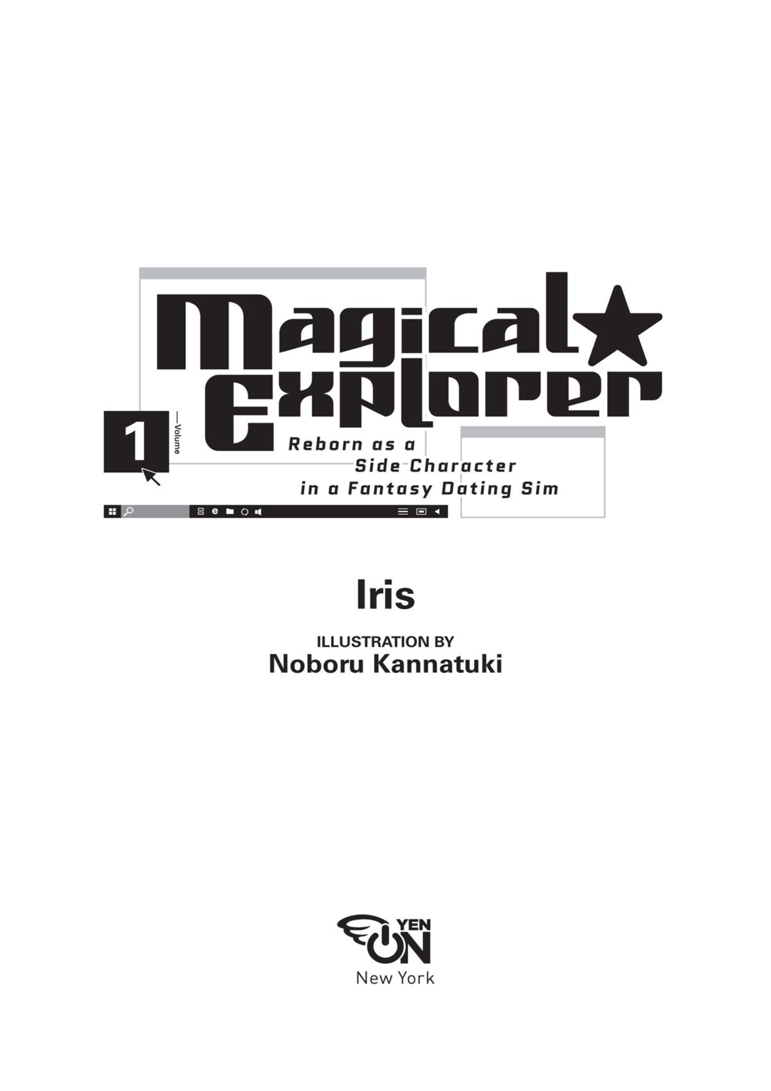 Magical Explorer V1 Illustration - Megumi Novel
