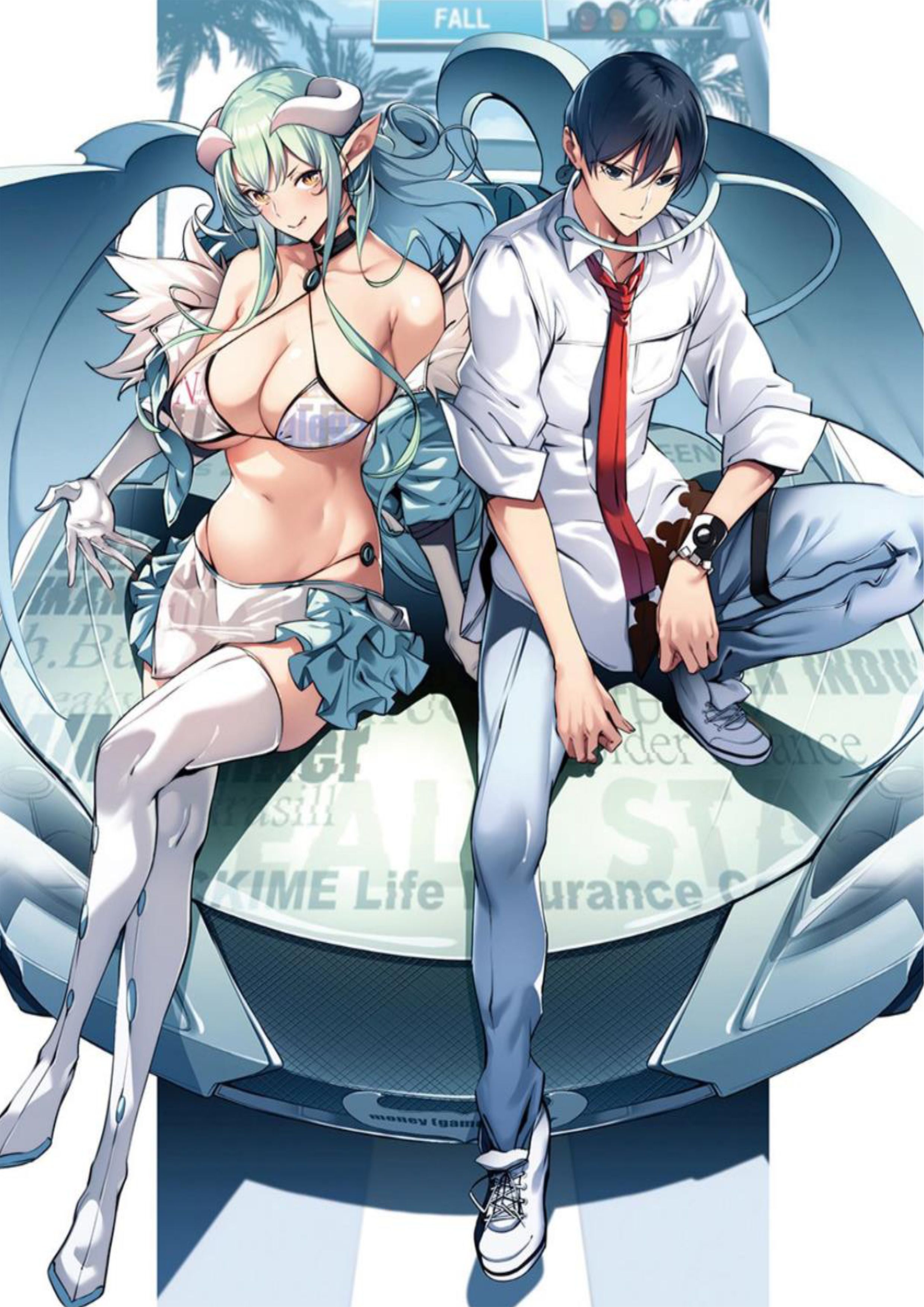 Magisterus Bad Trip V1 Illustration - Megumi Novel