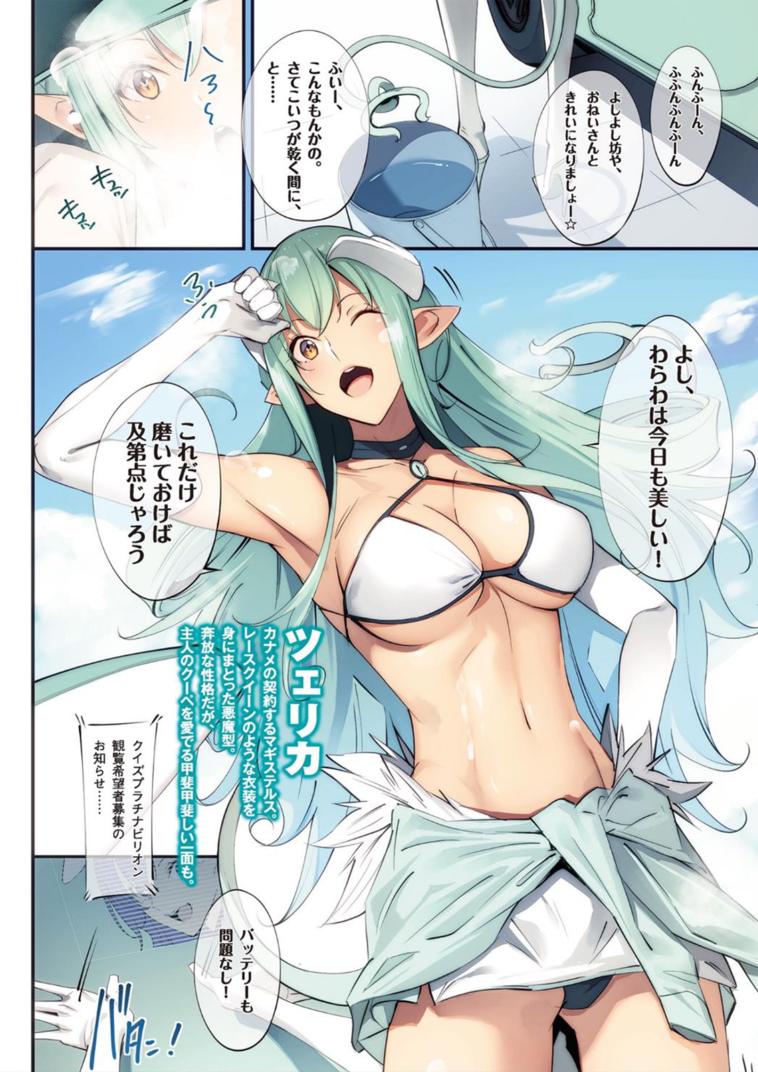 Magisterus Bad Trip V2 Illustration - Megumi Novel