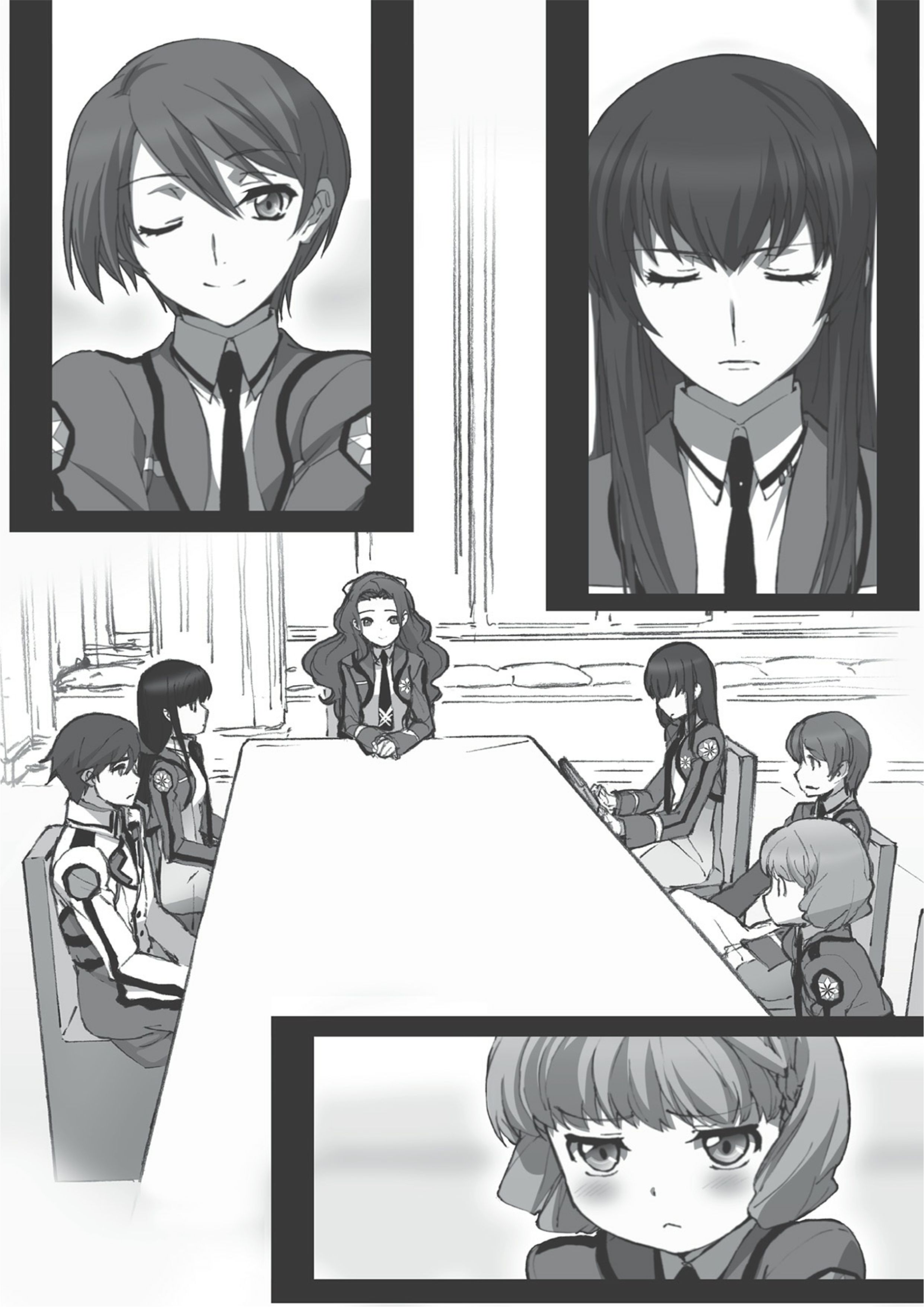 Mahouka Koukou No Rettousei V1 Illustration - Megumi Novel