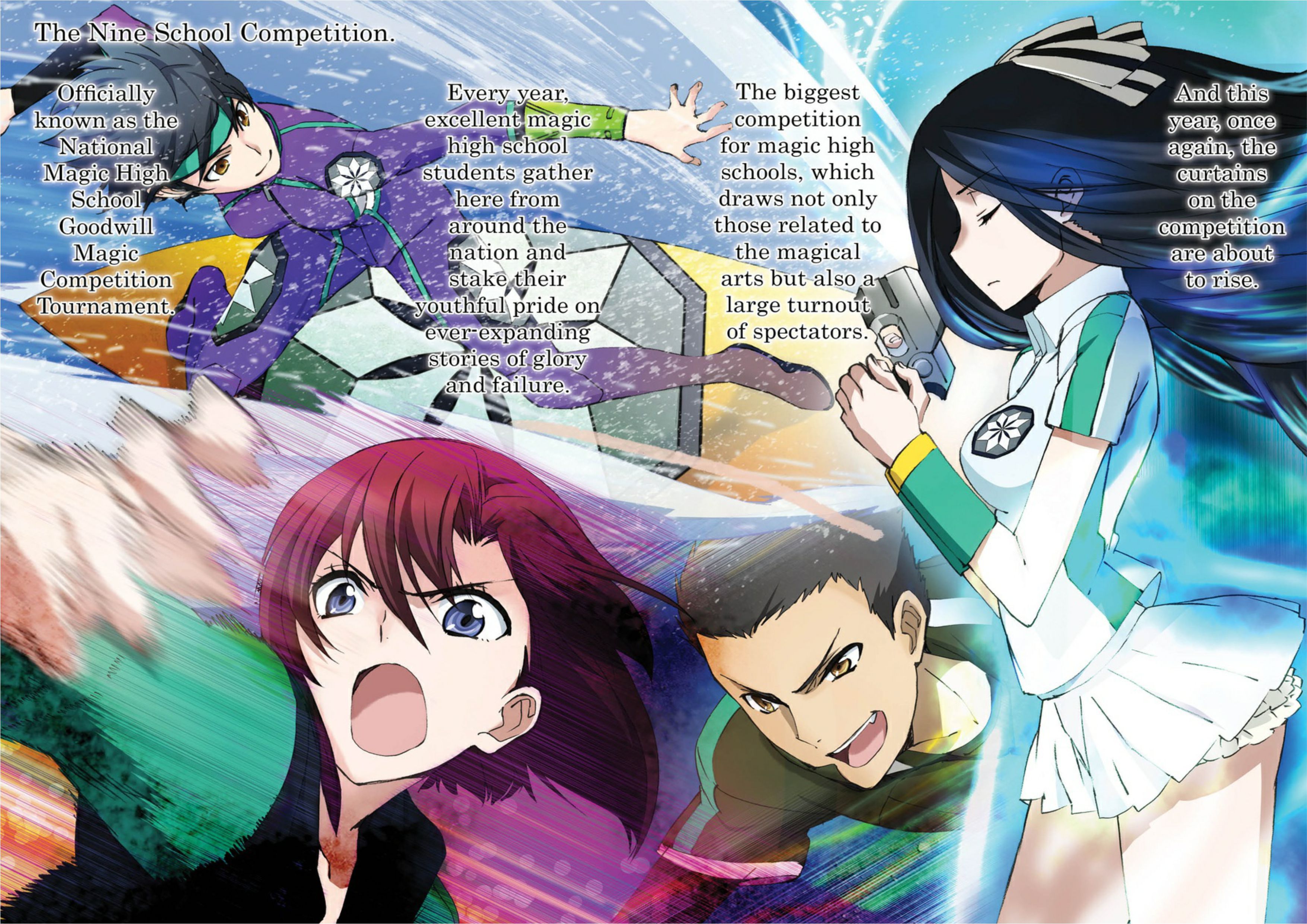 Mahouka Koukou No Rettousei V3 Illustration - Megumi Novel