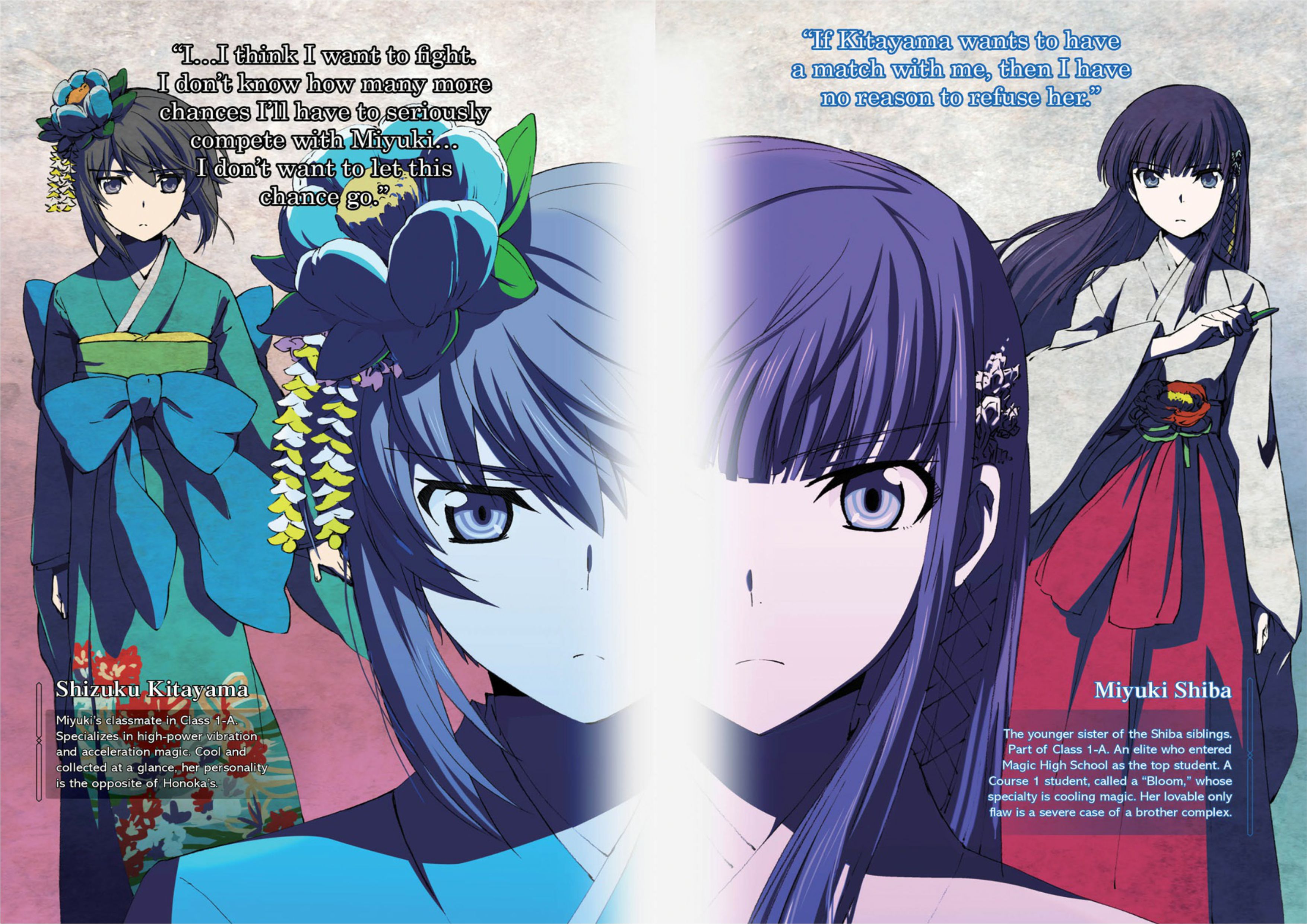 Mahouka Koukou No Rettousei V4 Illustration - Megumi Novel