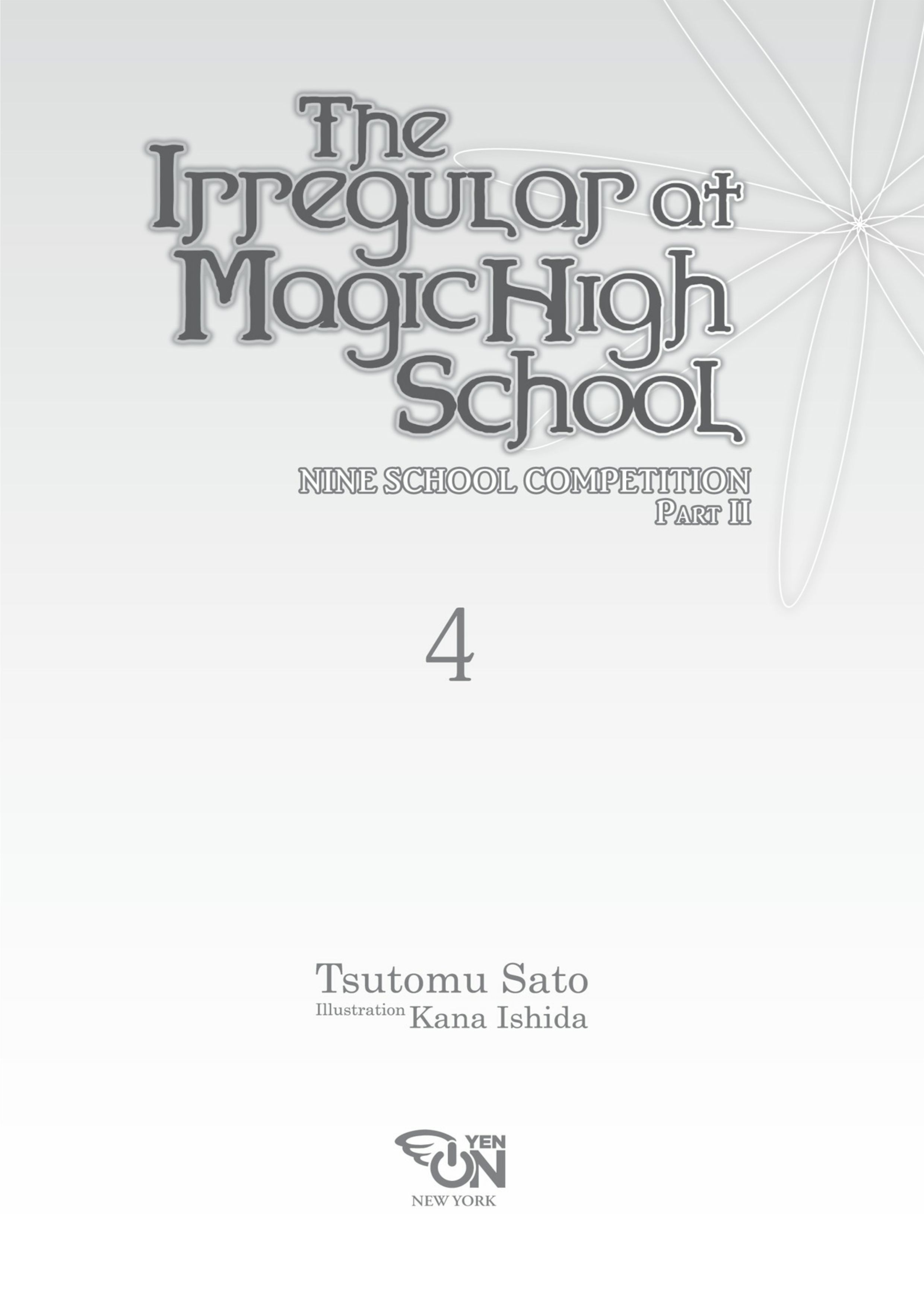 Mahouka Koukou No Rettousei V4 Illustration - Megumi Novel