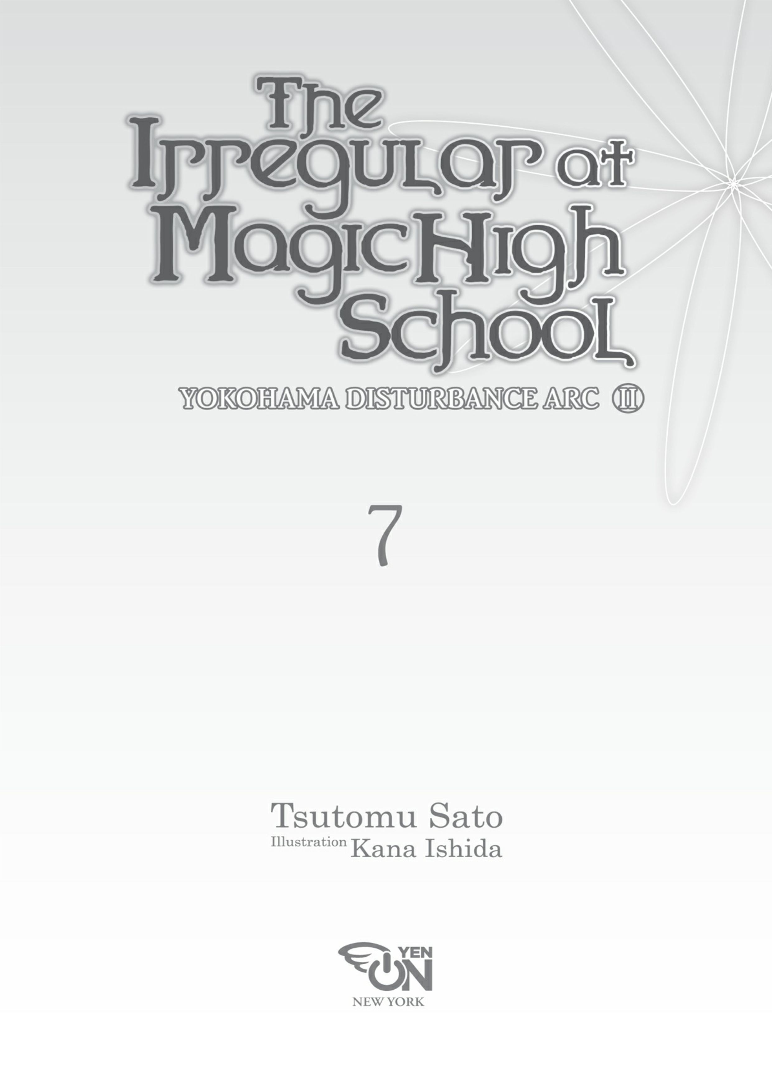 Mahouka Koukou No Rettousei V7 Illustration - Megumi Novel