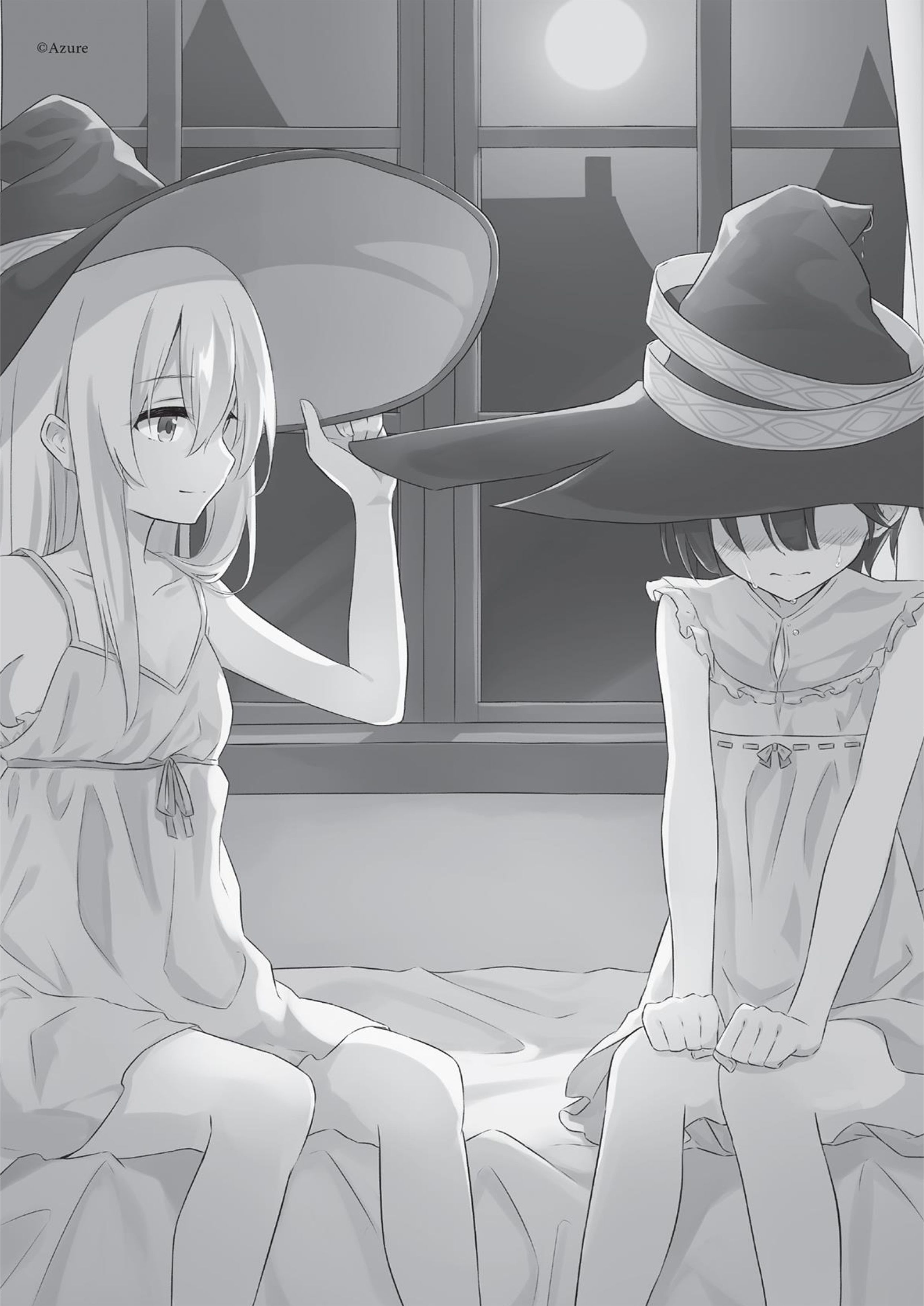 Majo no Tabitabi V1 Illustration - Megumi Novel