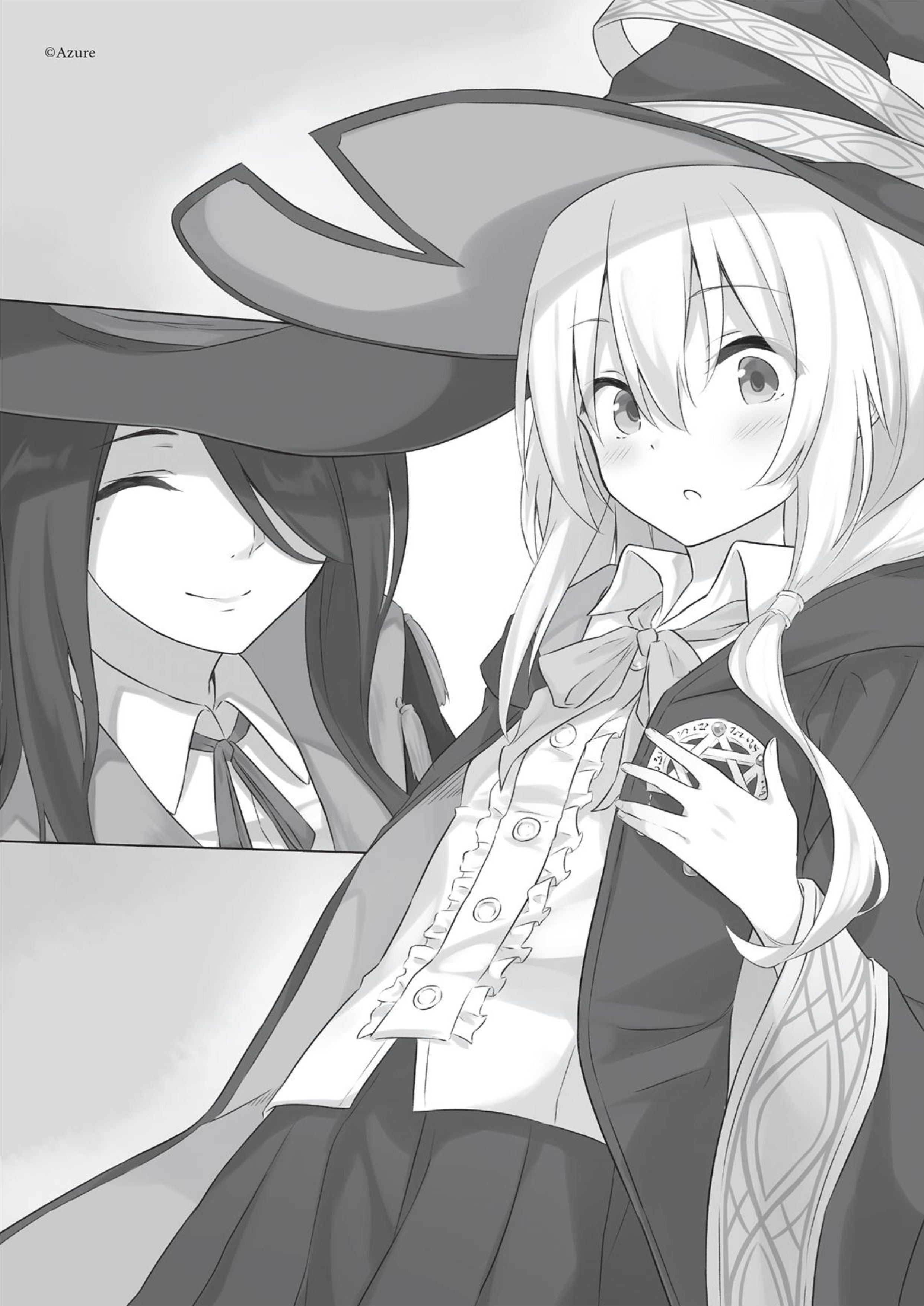 Majo no Tabitabi V1 Illustration - Megumi Novel
