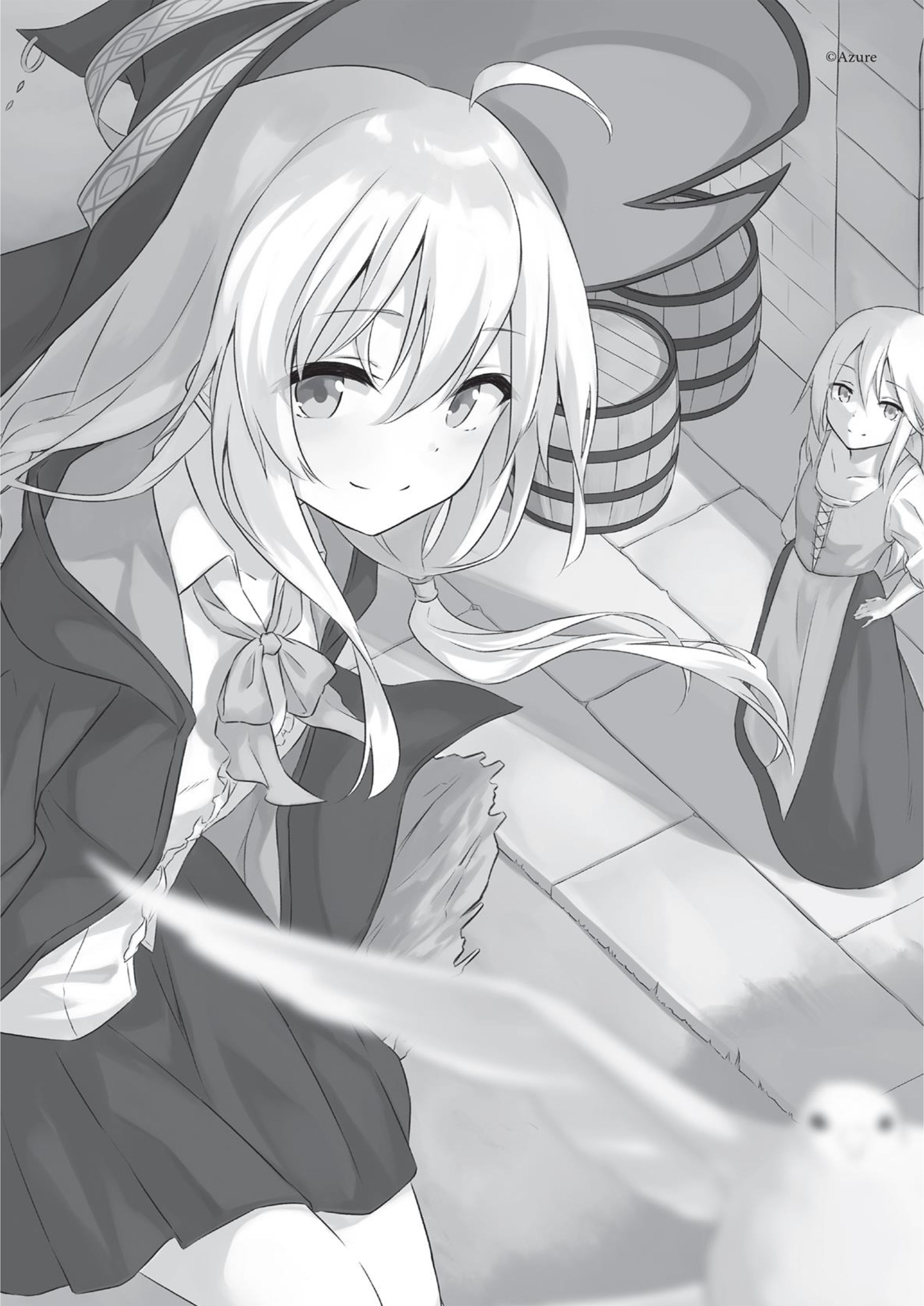 Majo no Tabitabi V1 Illustration - Megumi Novel