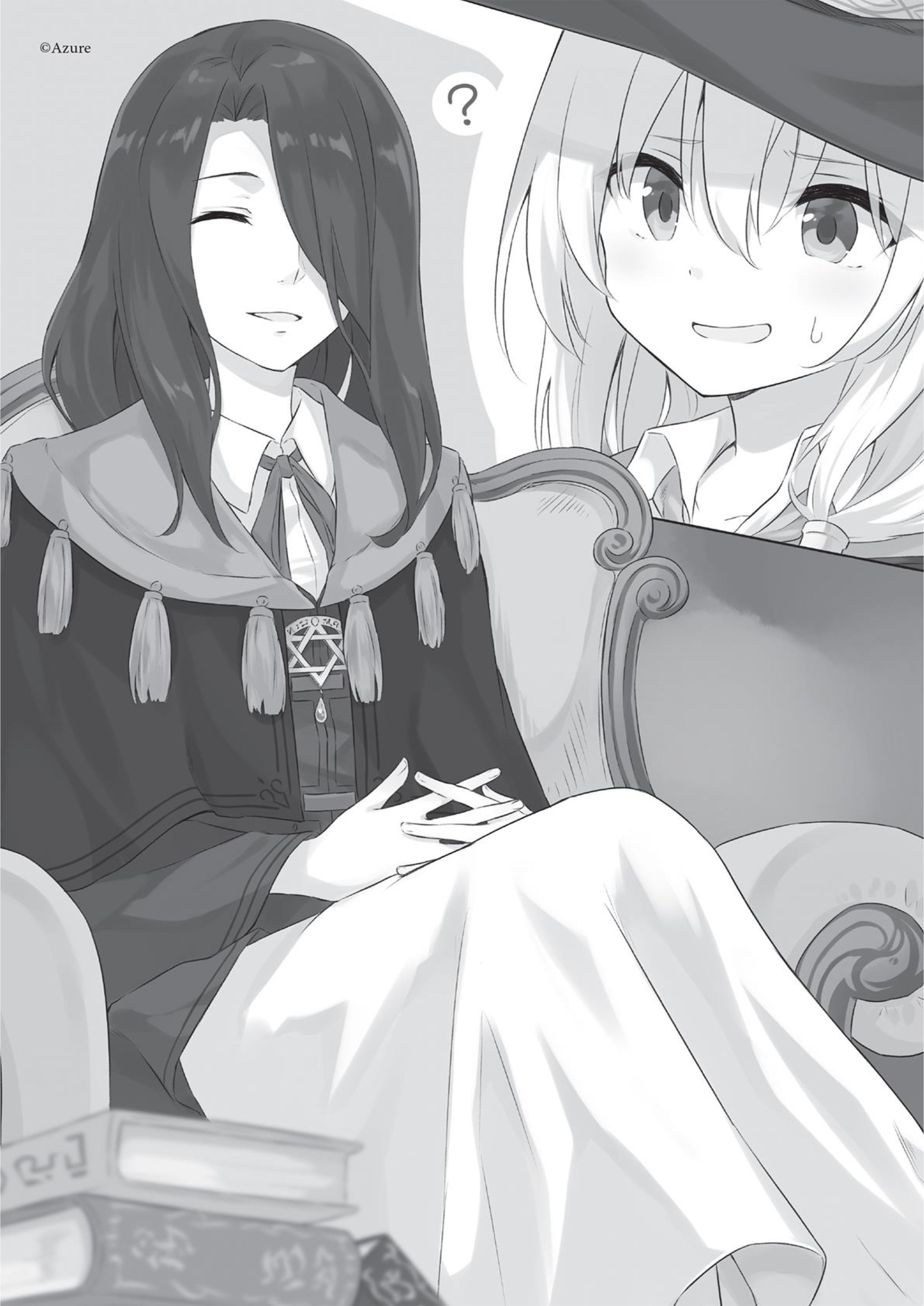 Majo no Tabitabi V1 Illustration - Megumi Novel