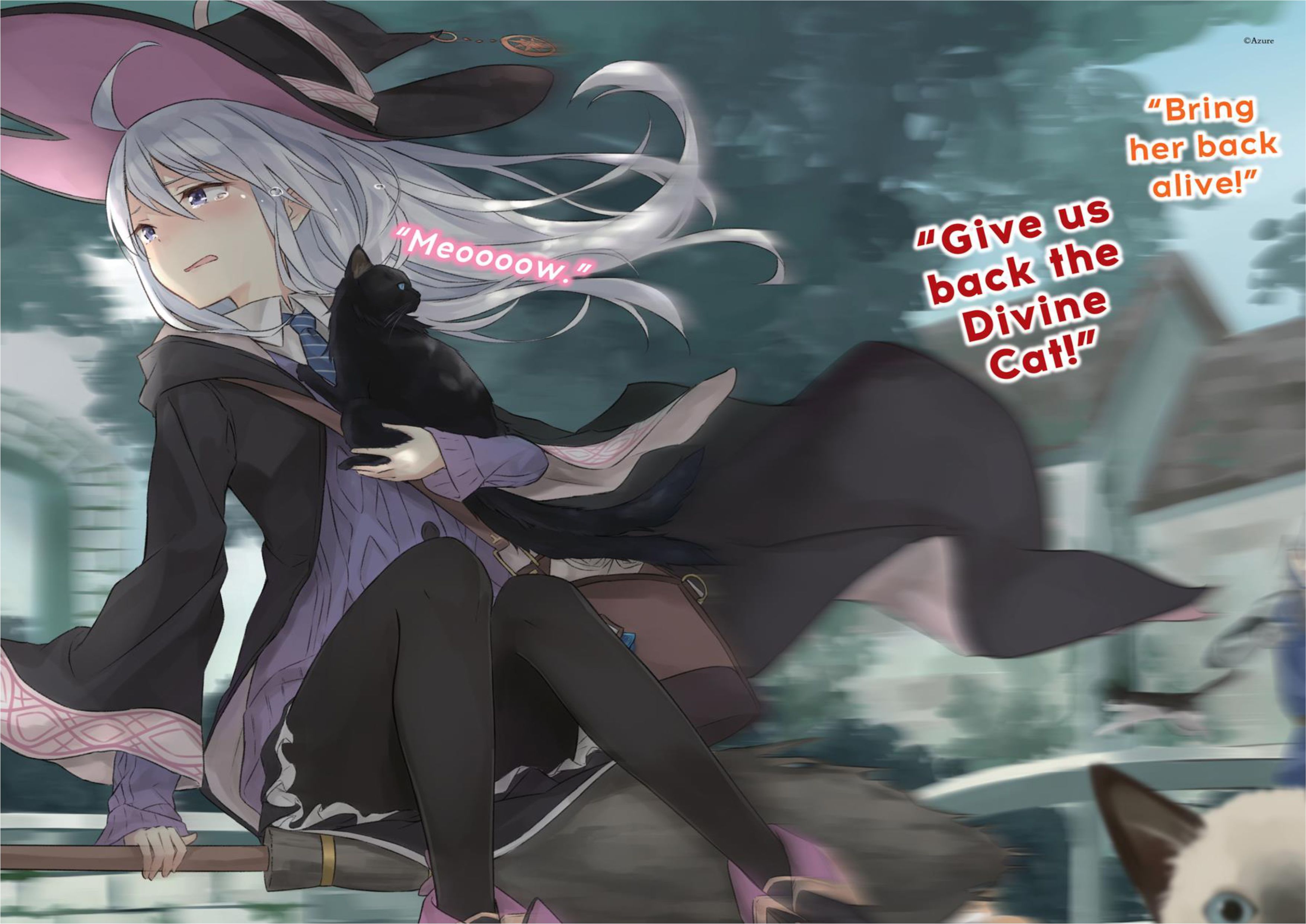 Majo no Tabitabi V2 Illustration - Megumi Novel