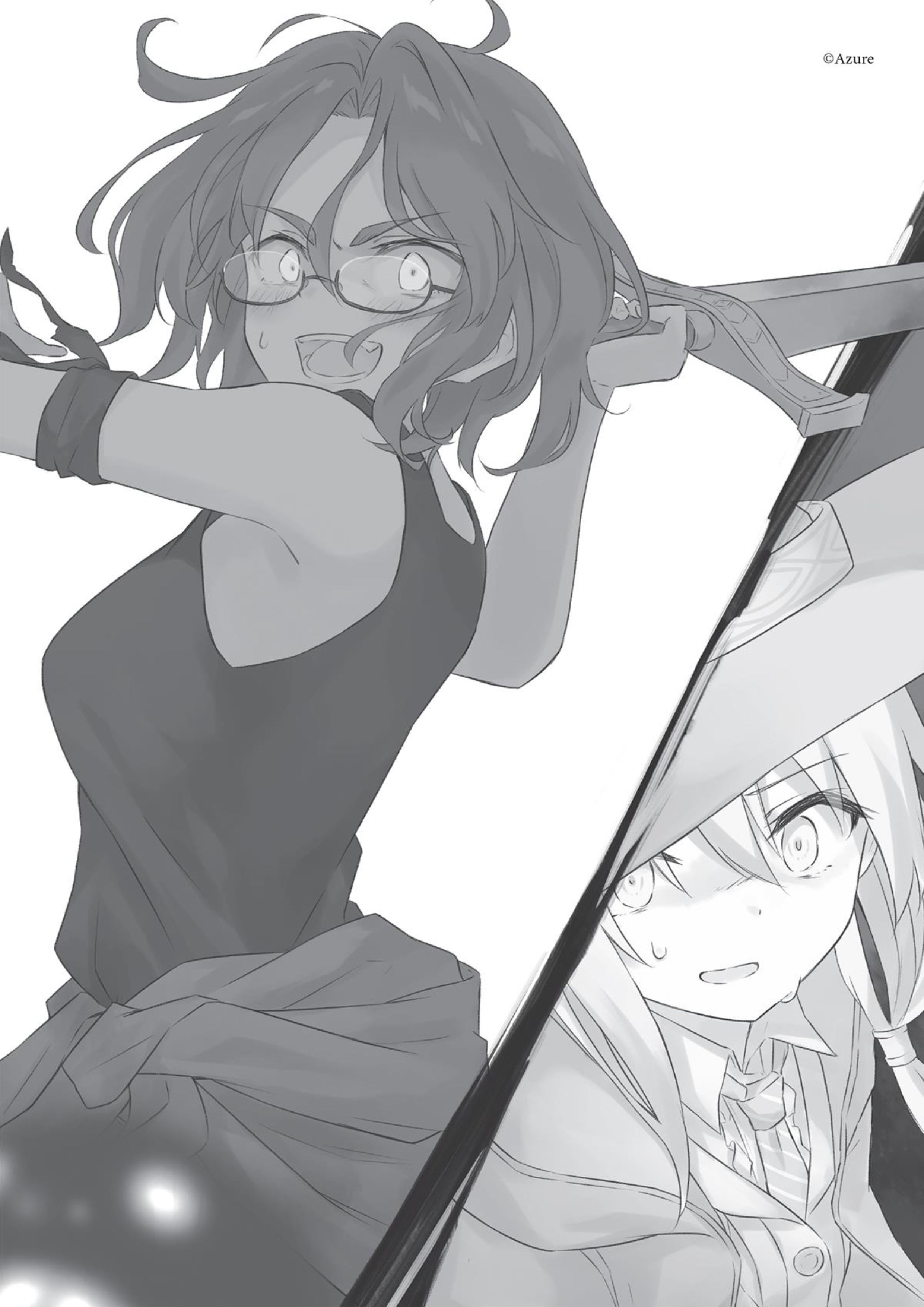 Majo no Tabitabi V2 Illustration - Megumi Novel