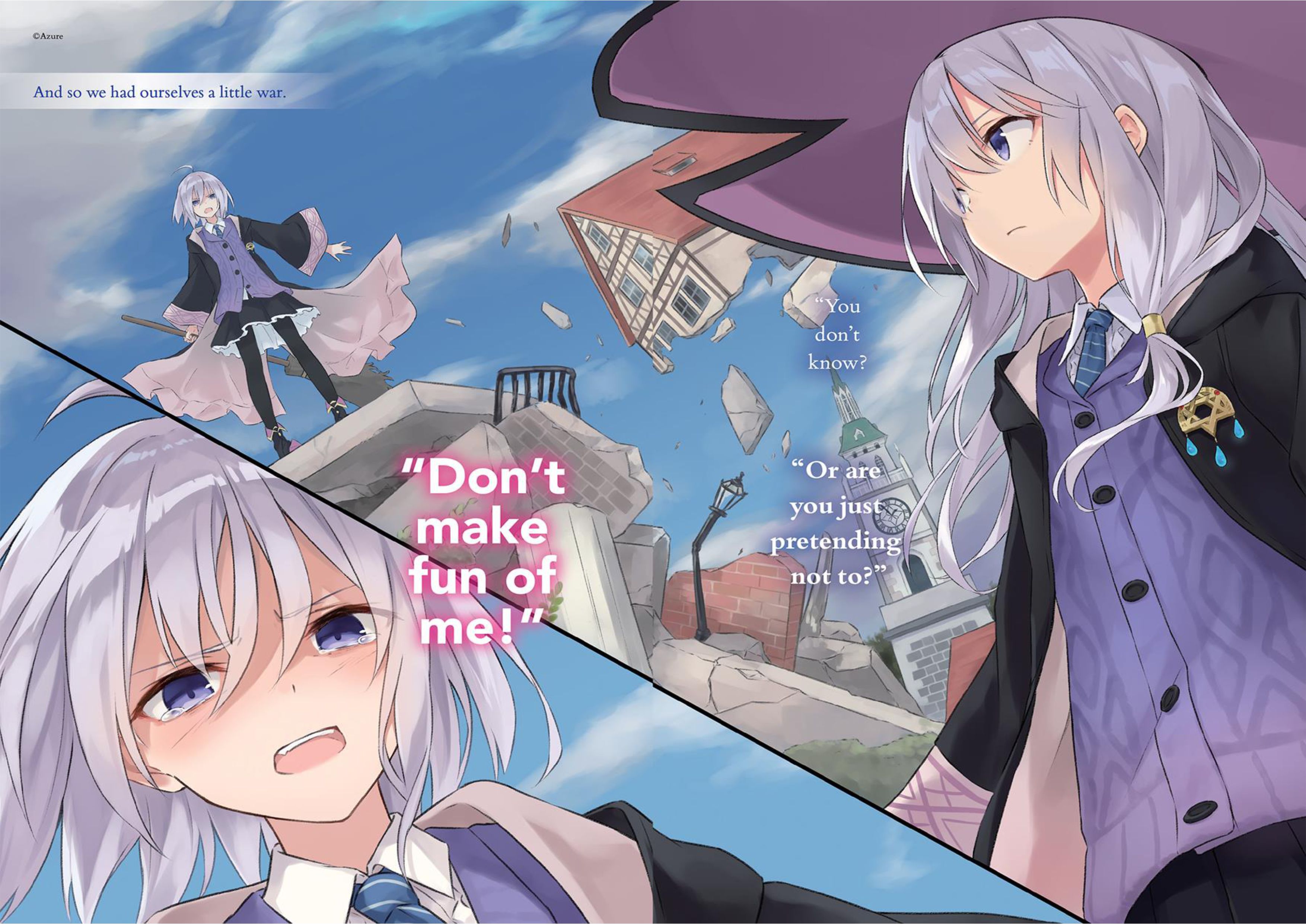 Majo no Tabitabi V3 Illustration - Megumi Novel
