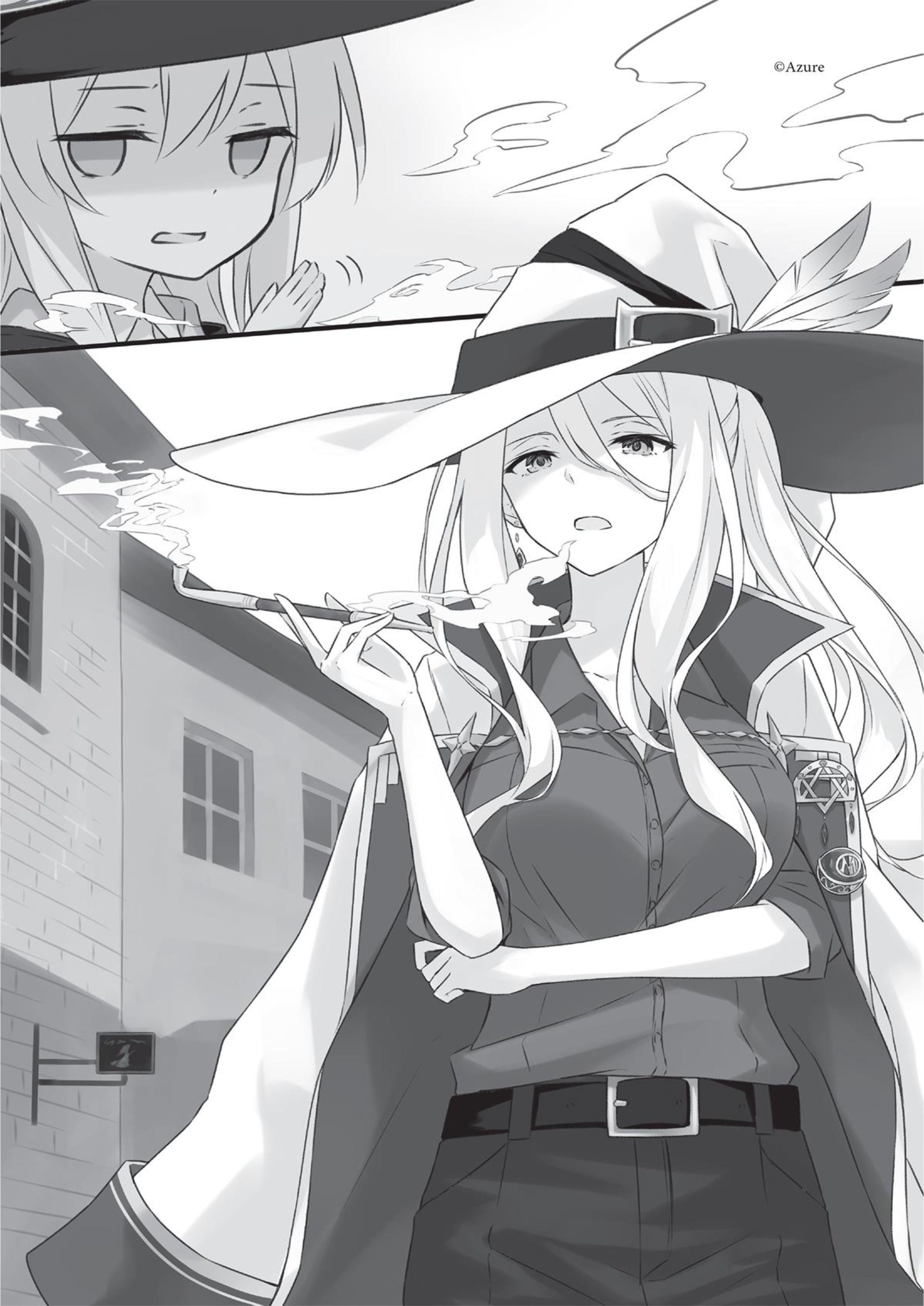 Majo no Tabitabi V3 Illustration - Megumi Novel