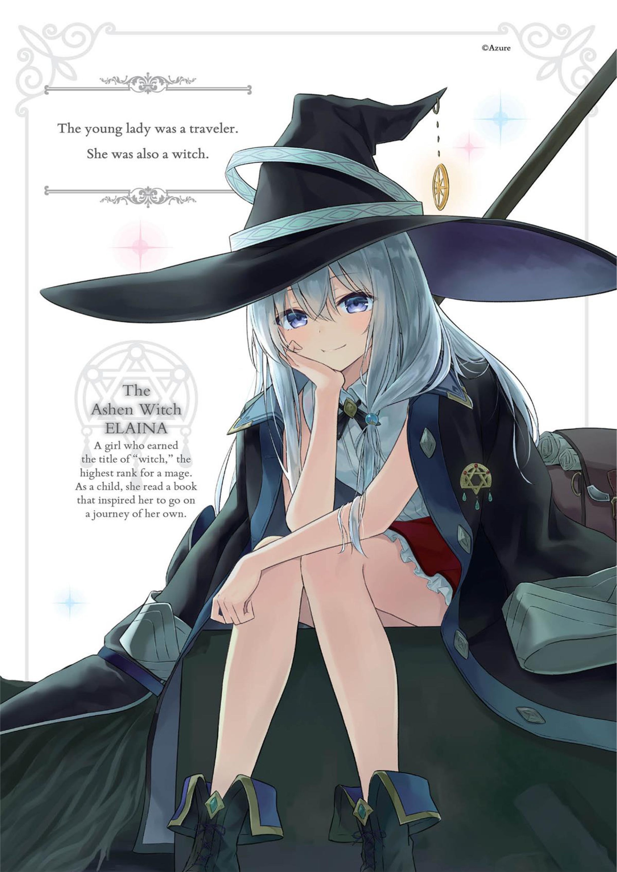 Majo no Tabitabi V4 Illustration - Megumi Novel