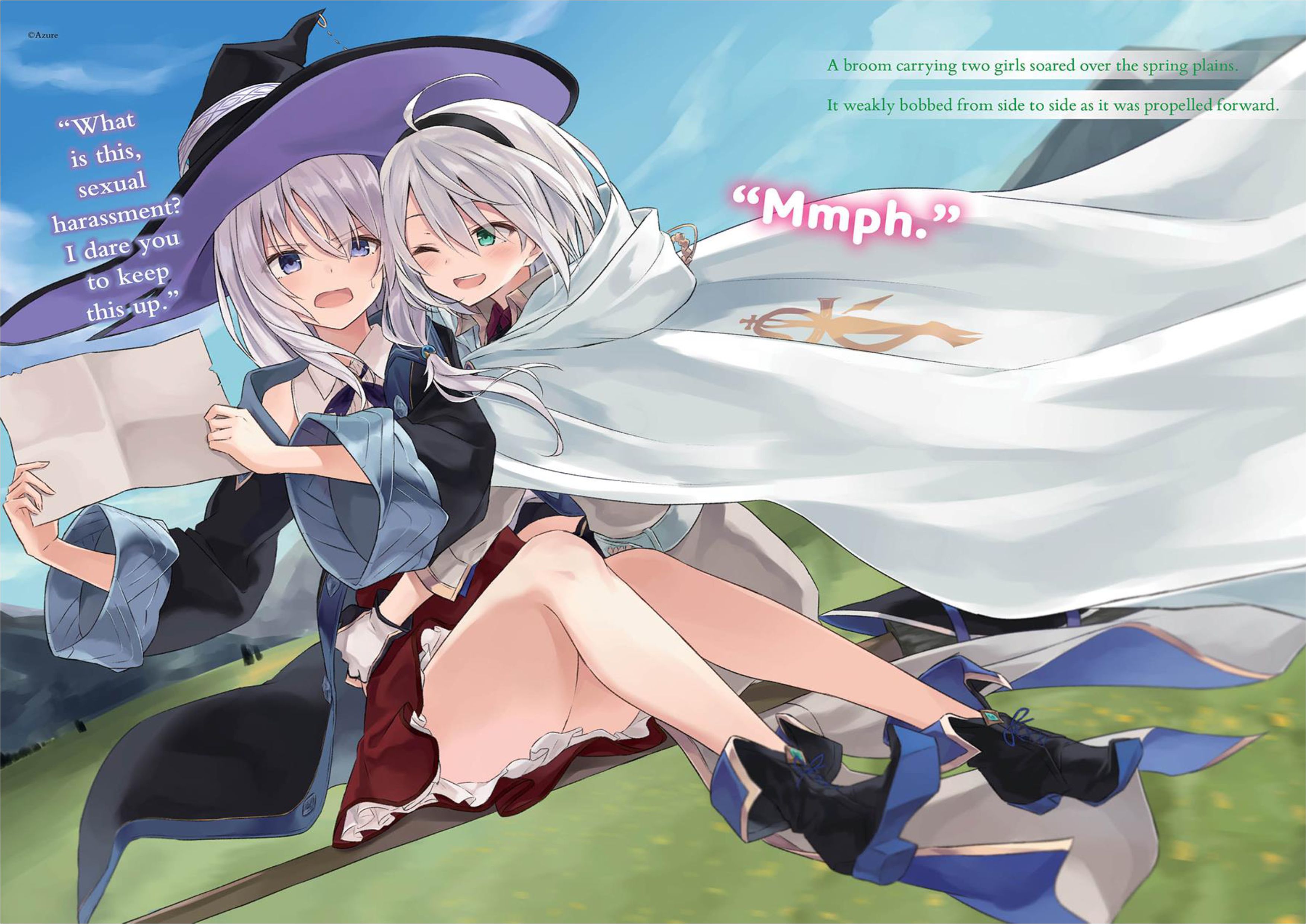 Majo no Tabitabi V4 Illustration - Megumi Novel