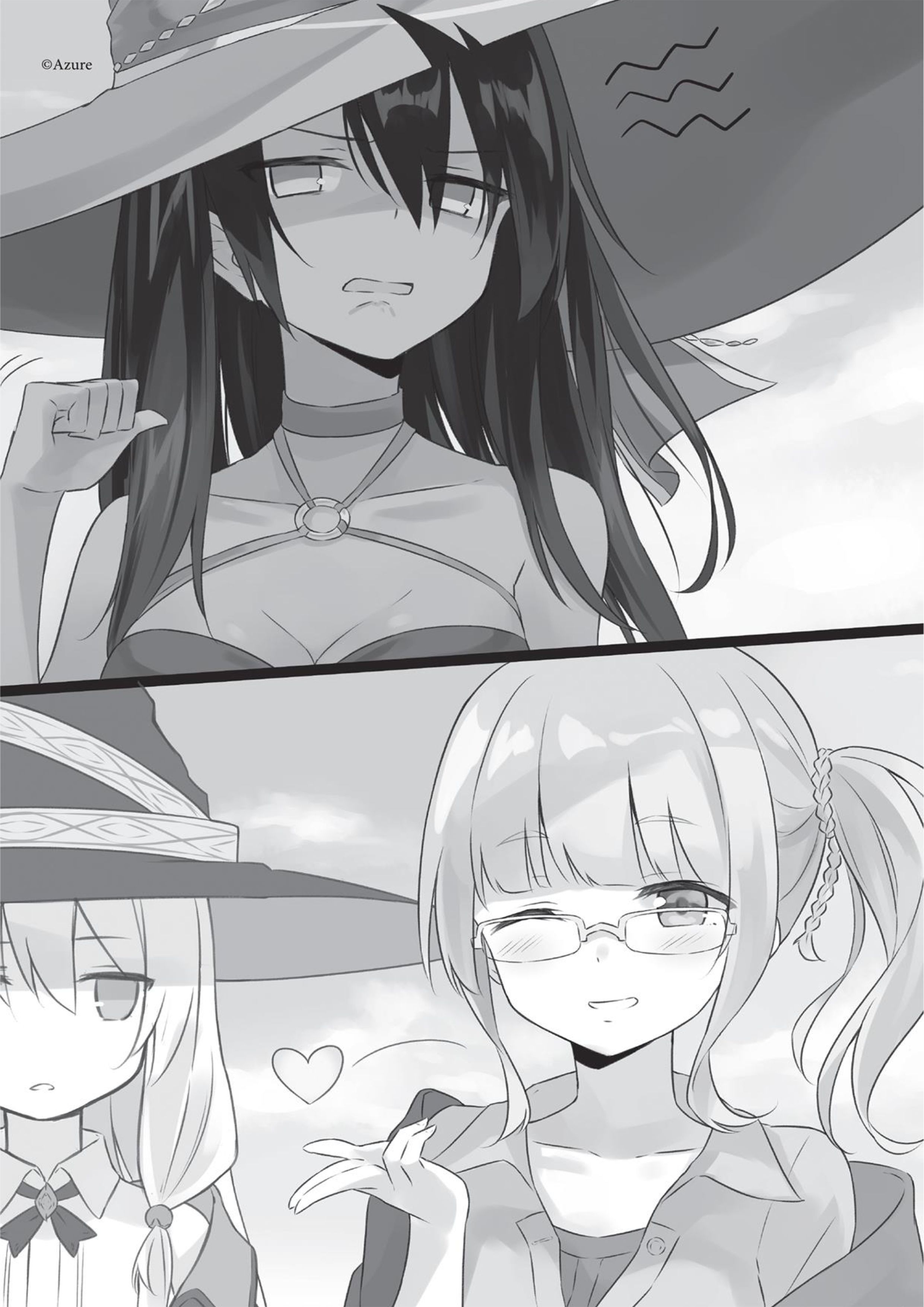 Majo no Tabitabi V4 Illustration - Megumi Novel