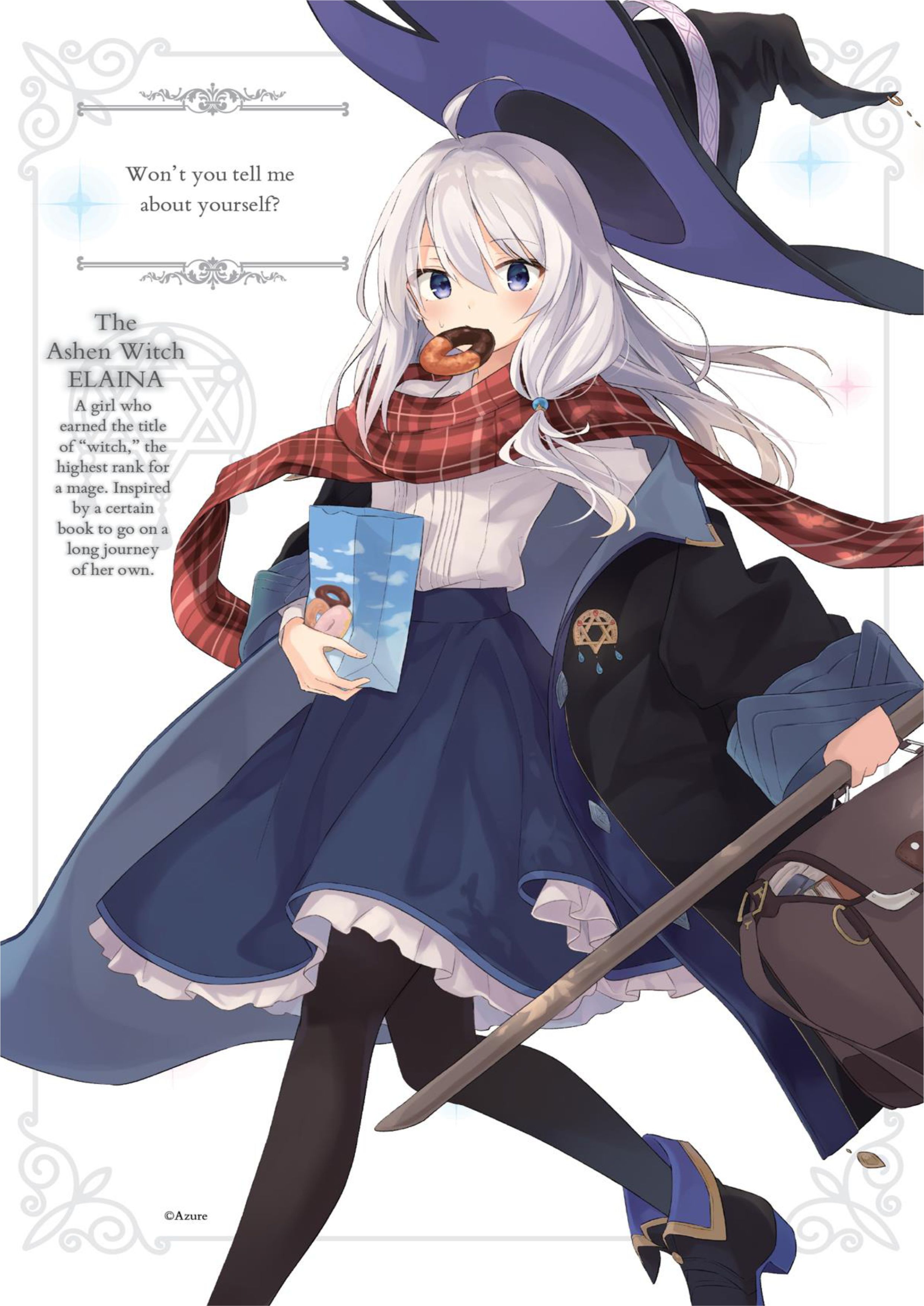 Majo no Tabitabi V5 Illustration - Megumi Novel