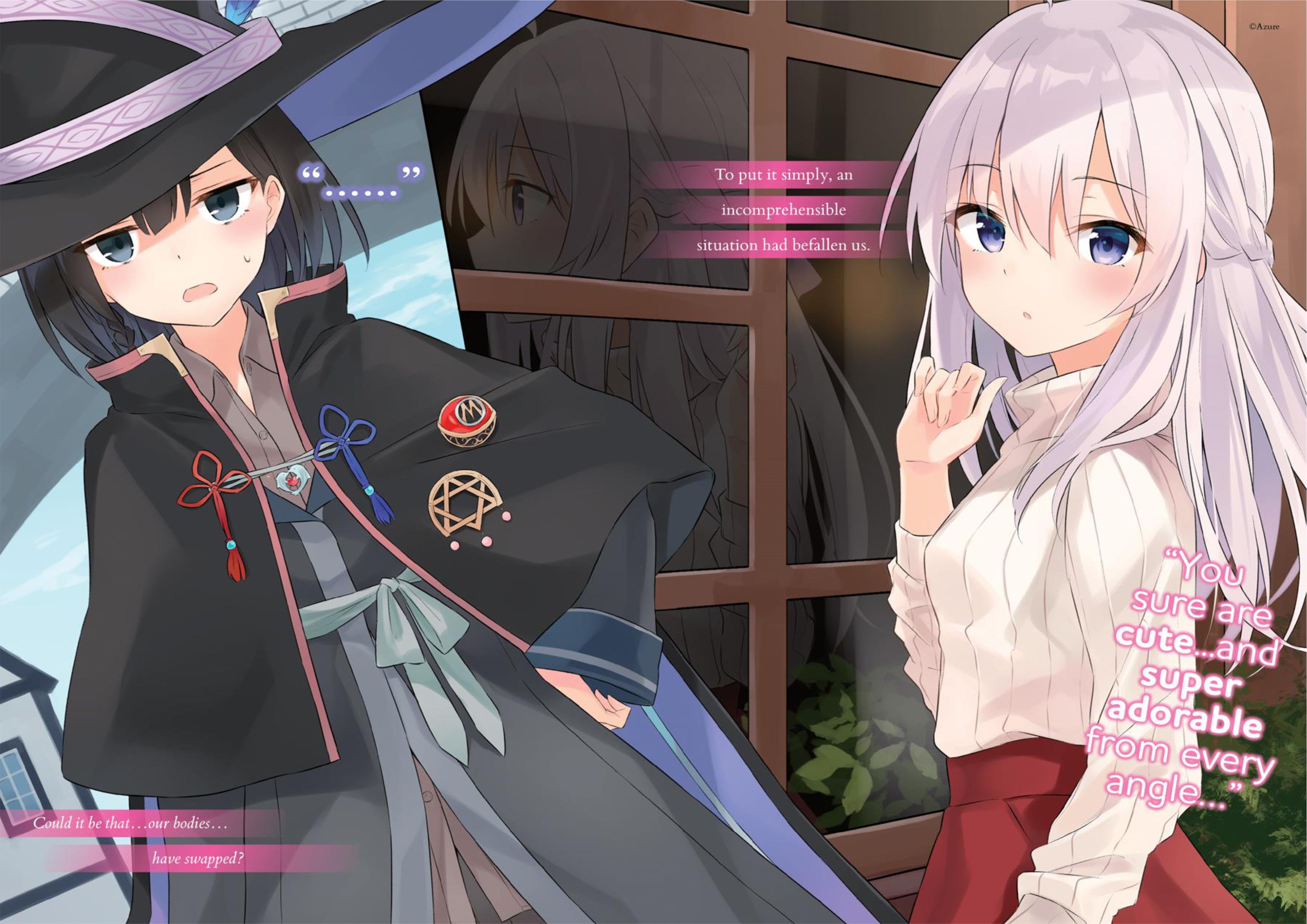 Majo no Tabitabi V5 Illustration - Megumi Novel