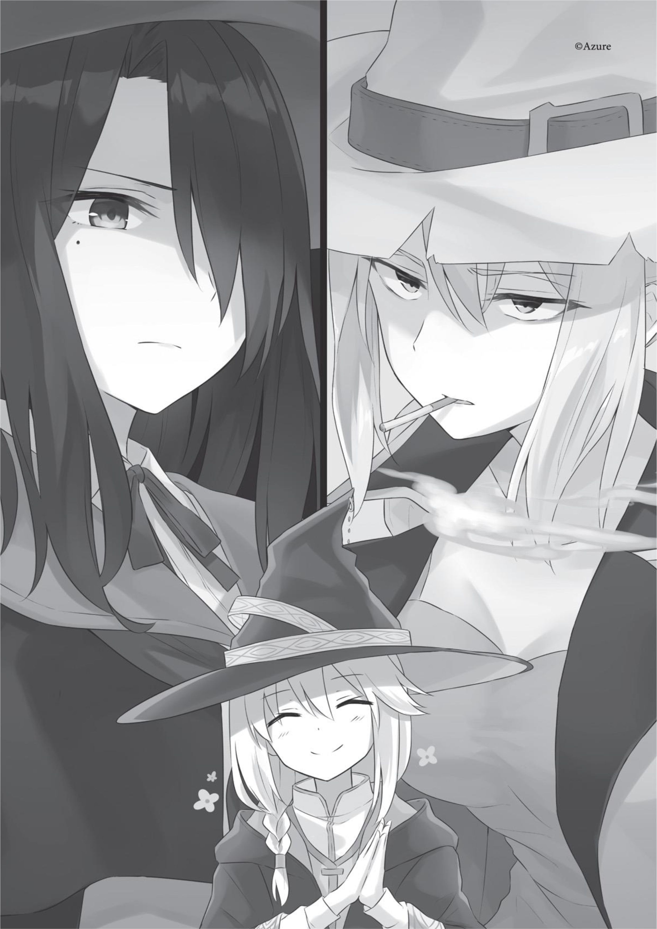Majo no Tabitabi V5 Illustration - Megumi Novel