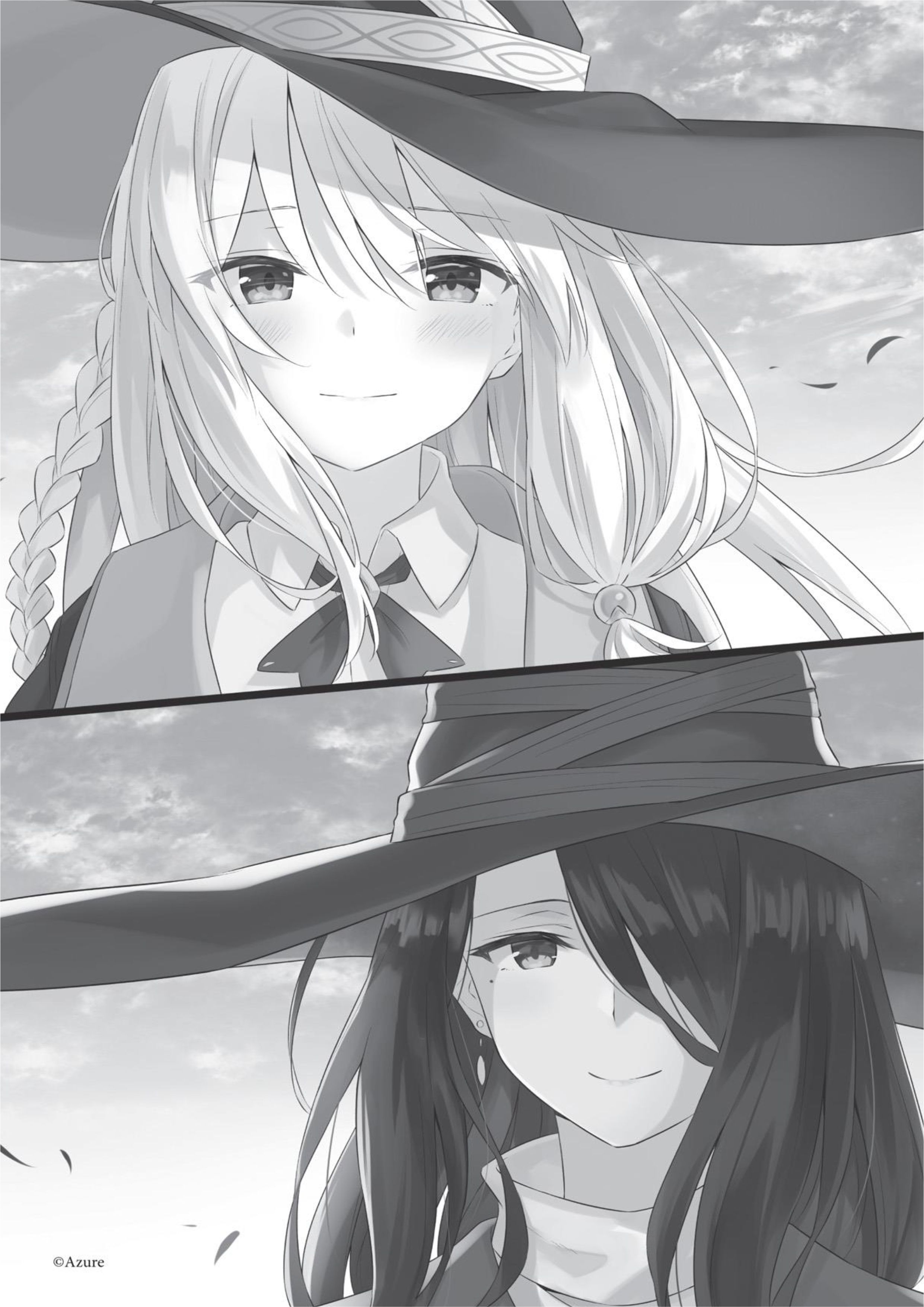 Majo no Tabitabi V5 Illustration - Megumi Novel