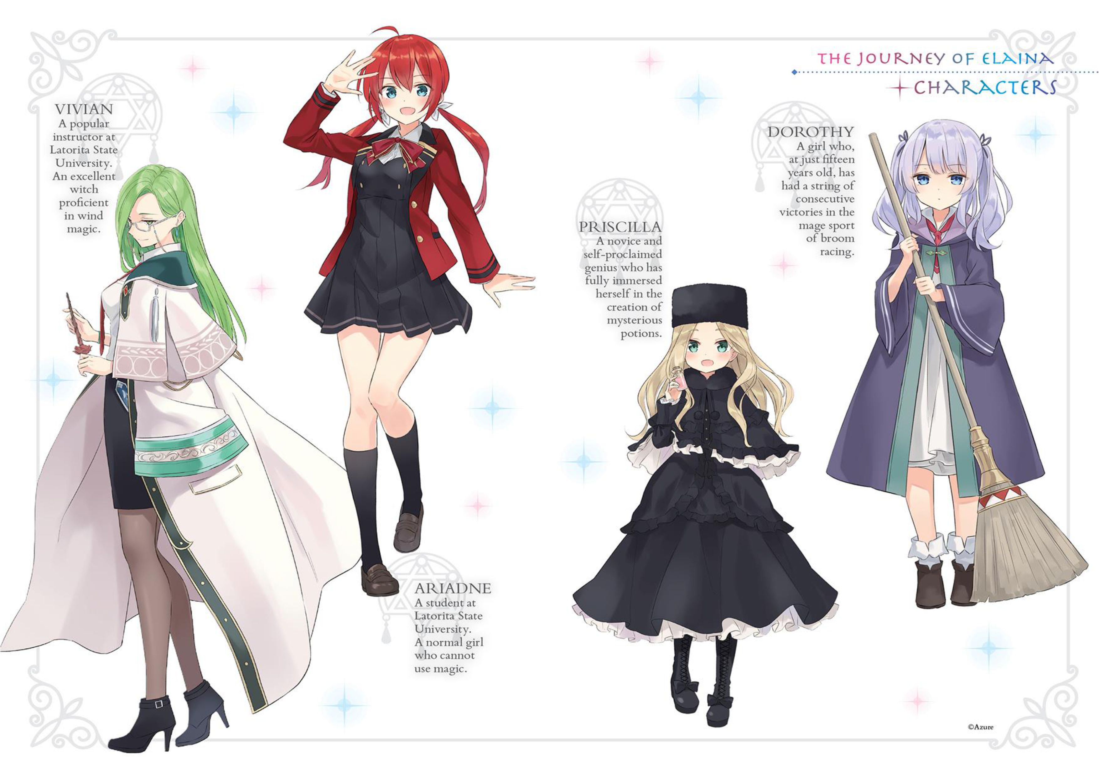 Majo no Tabitabi V6 Illustration - Megumi Novel