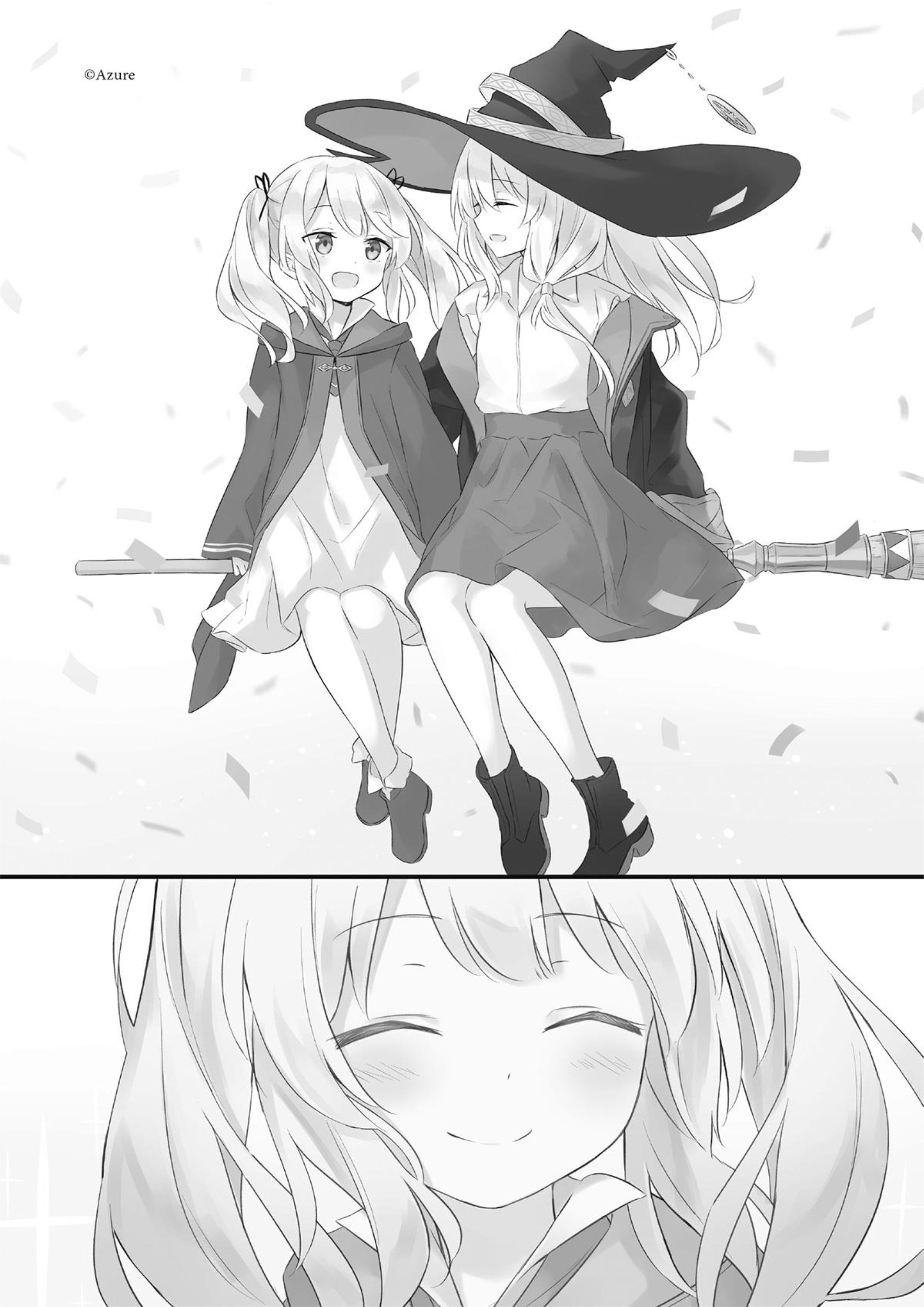 Majo no Tabitabi V6 Illustration - Megumi Novel