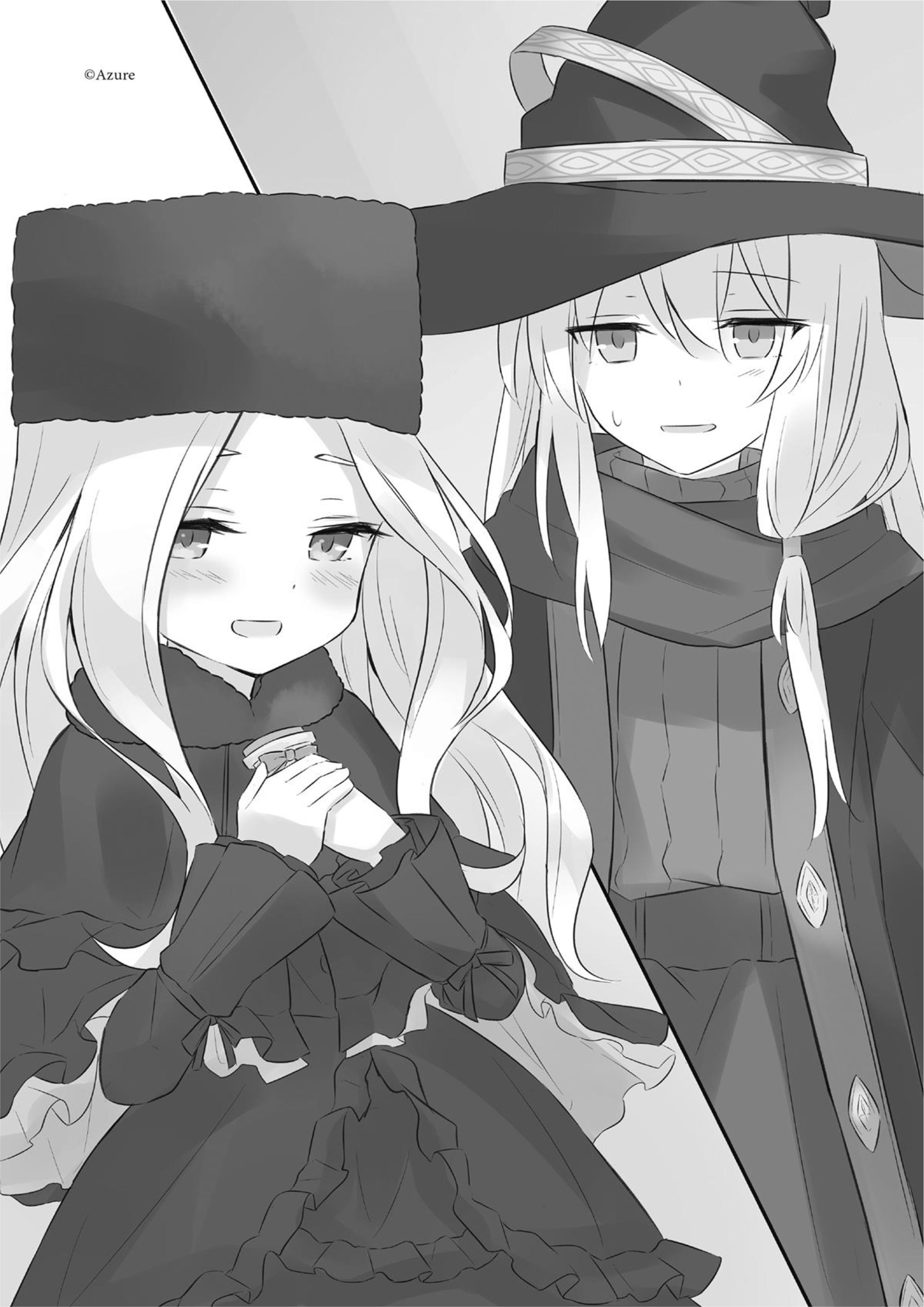 Majo no Tabitabi V6 Illustration - Megumi Novel