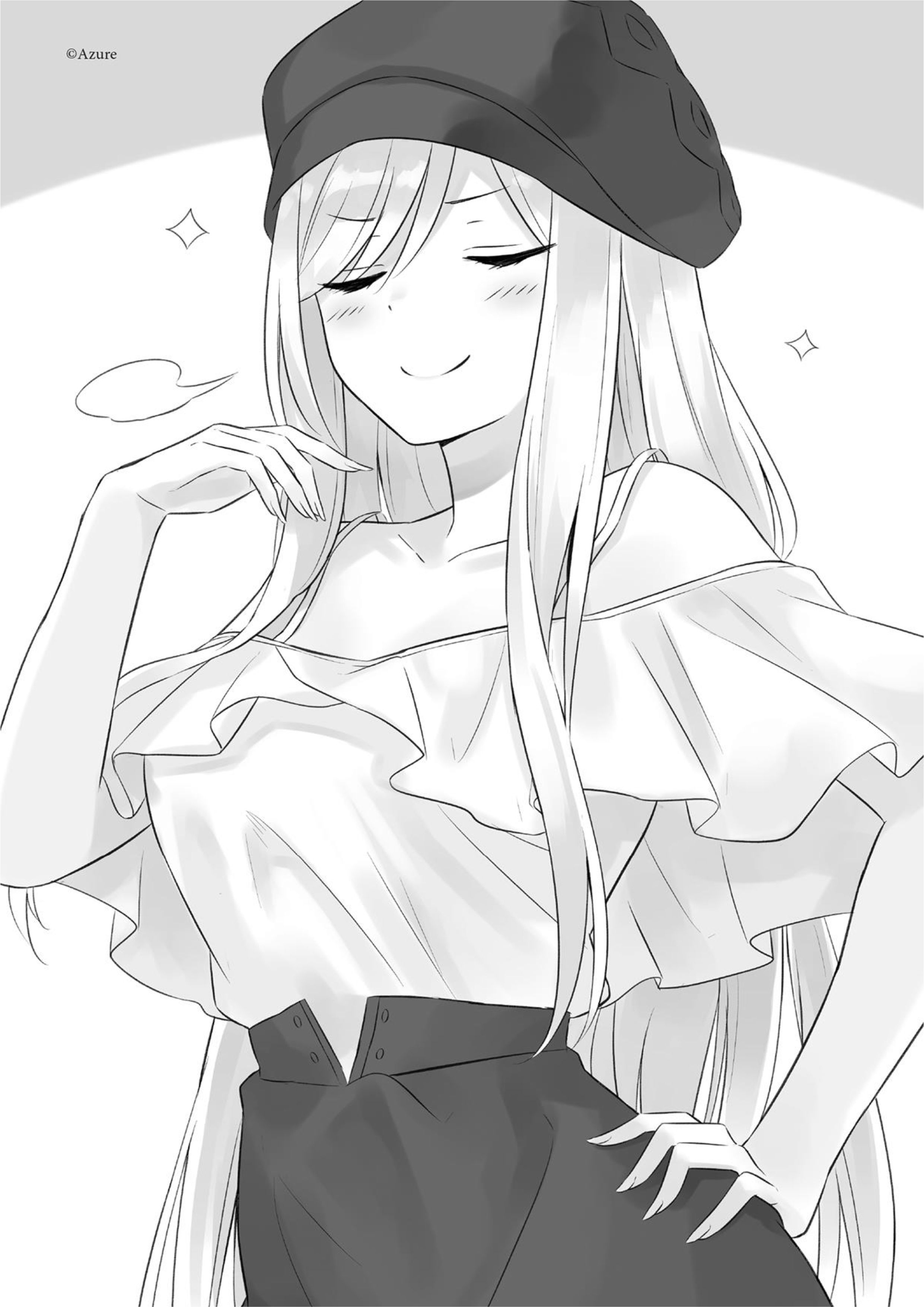 Majo no Tabitabi V7 Illustration - Megumi Novel