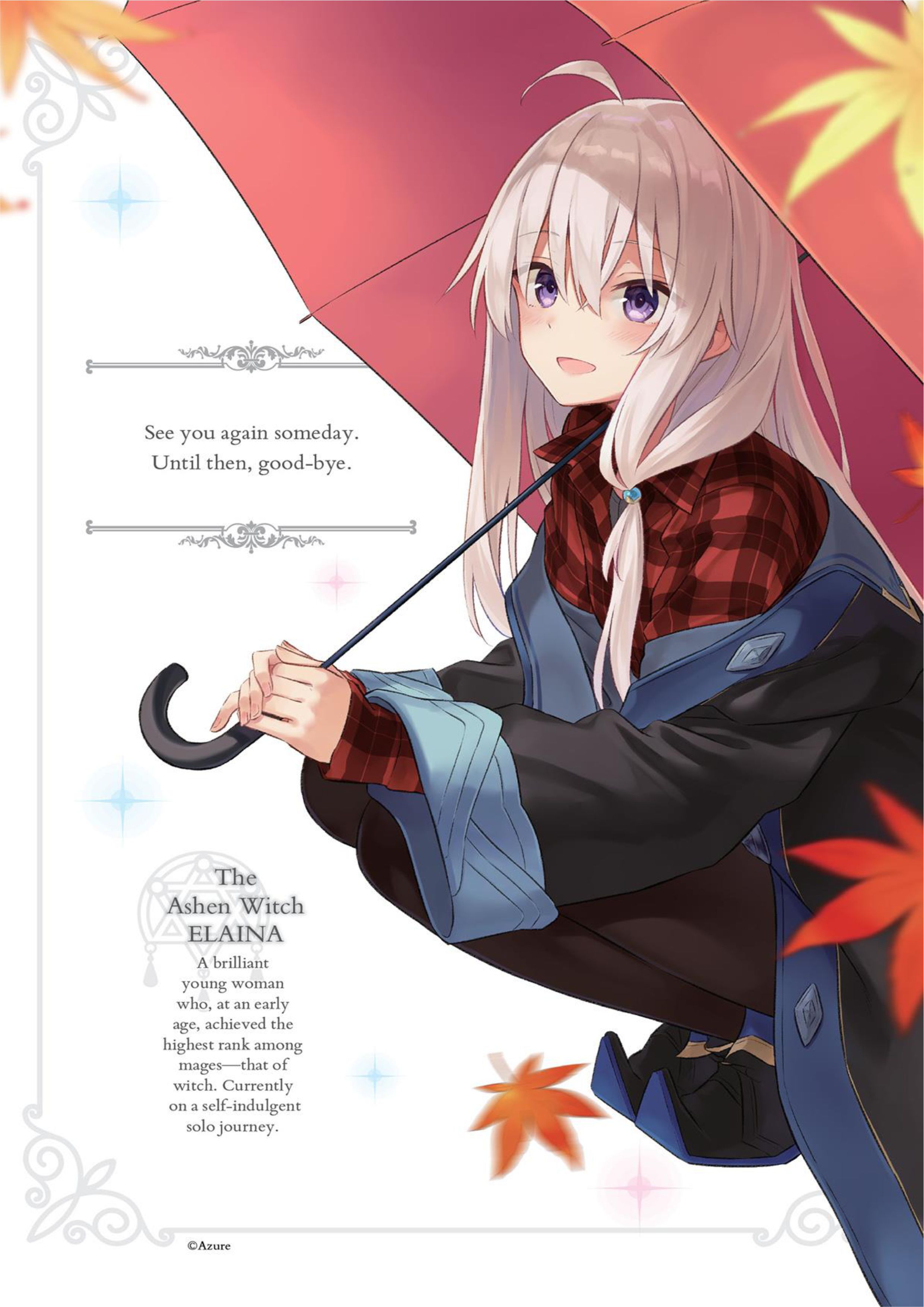 Majo no Tabitabi V8 Illustration - Megumi Novel
