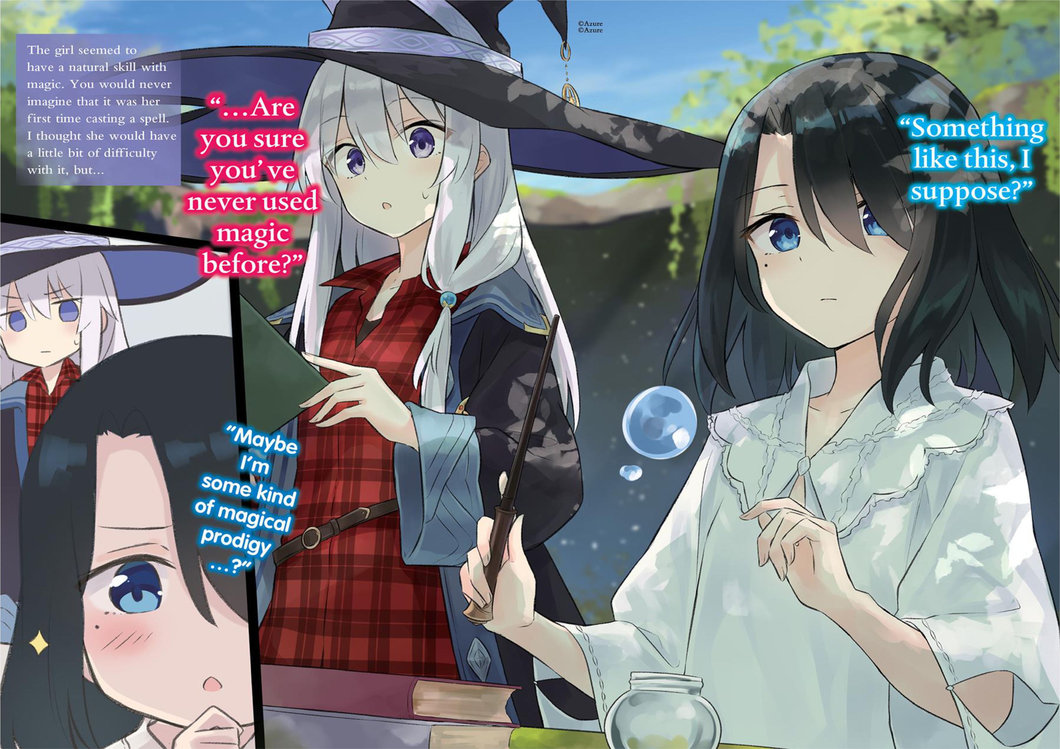 Majo no Tabitabi V8 Illustration - Megumi Novel