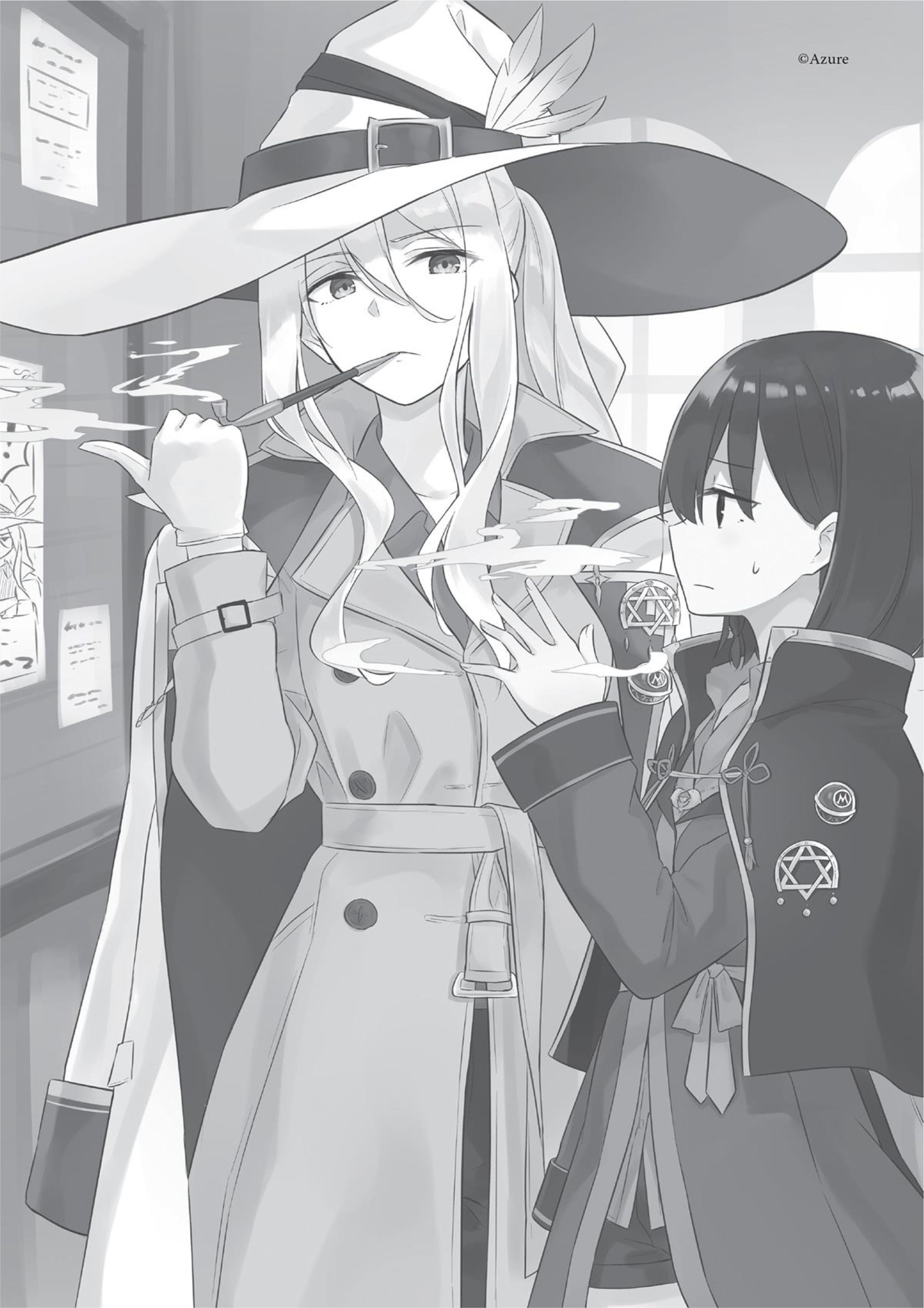 Majo no Tabitabi V8 Illustration - Megumi Novel