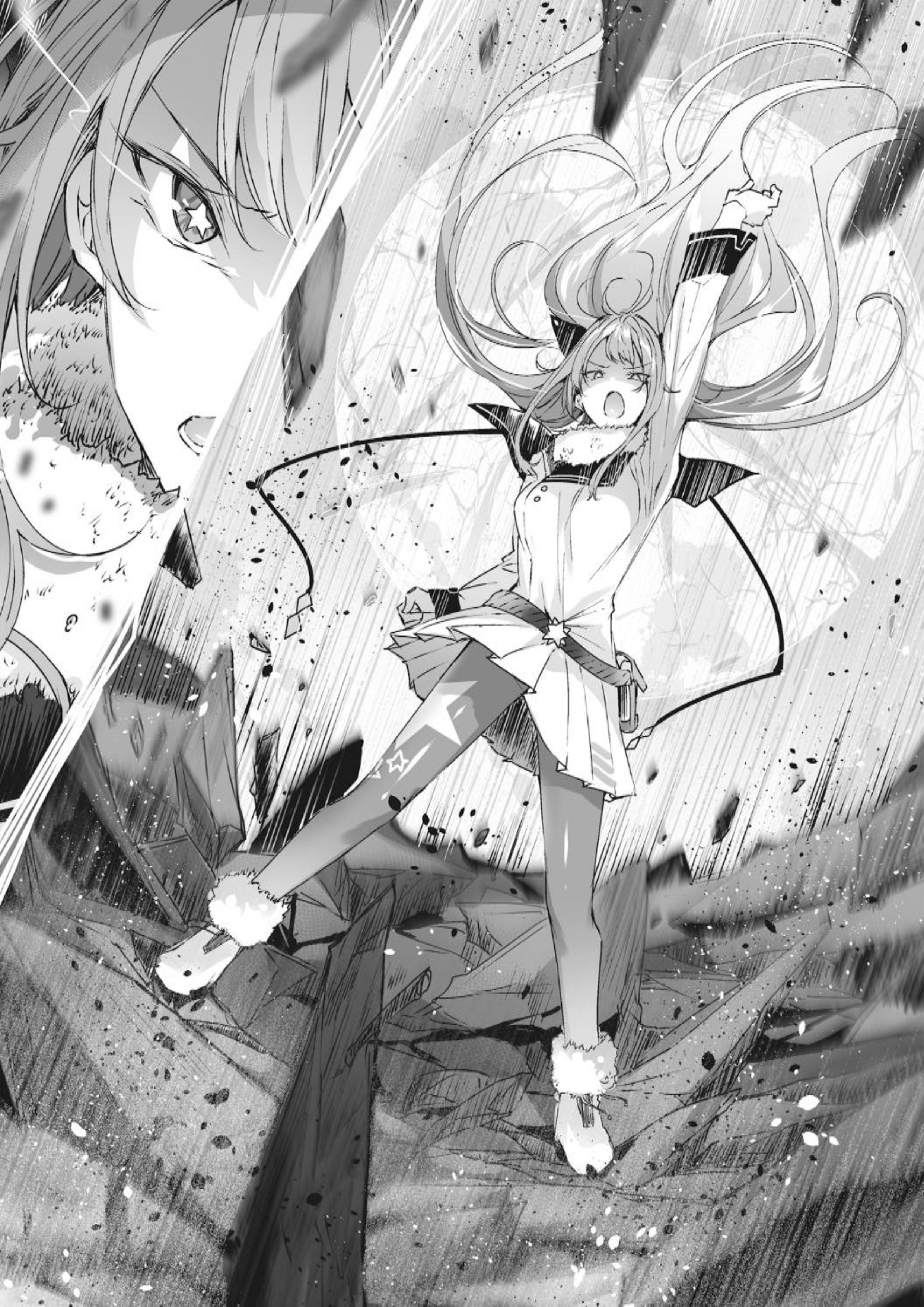 Maou Gakuen no Hangyakusha V3 Illustration - Megumi Novel