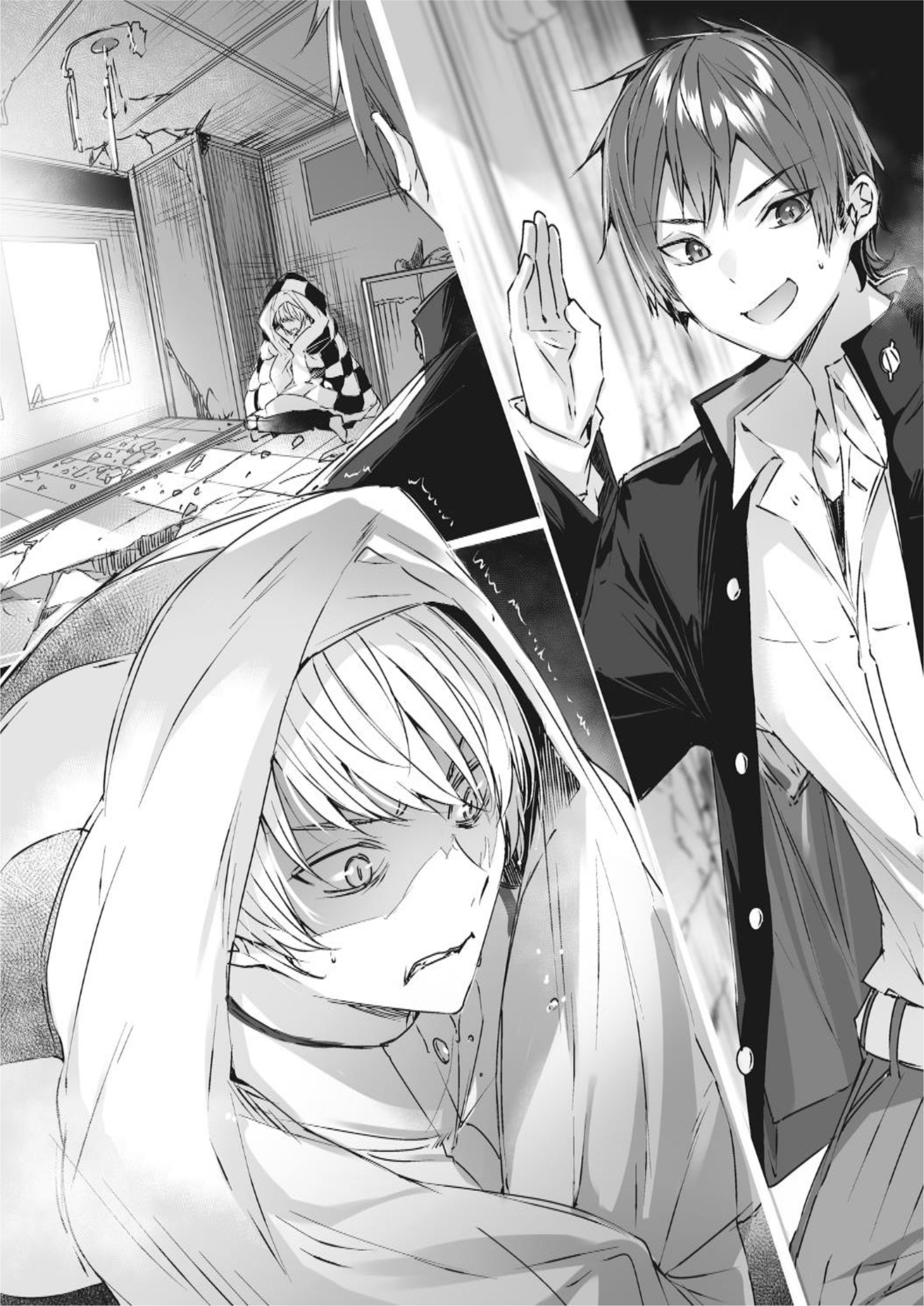 Maou Gakuen no Hangyakusha V3 Illustration - Megumi Novel