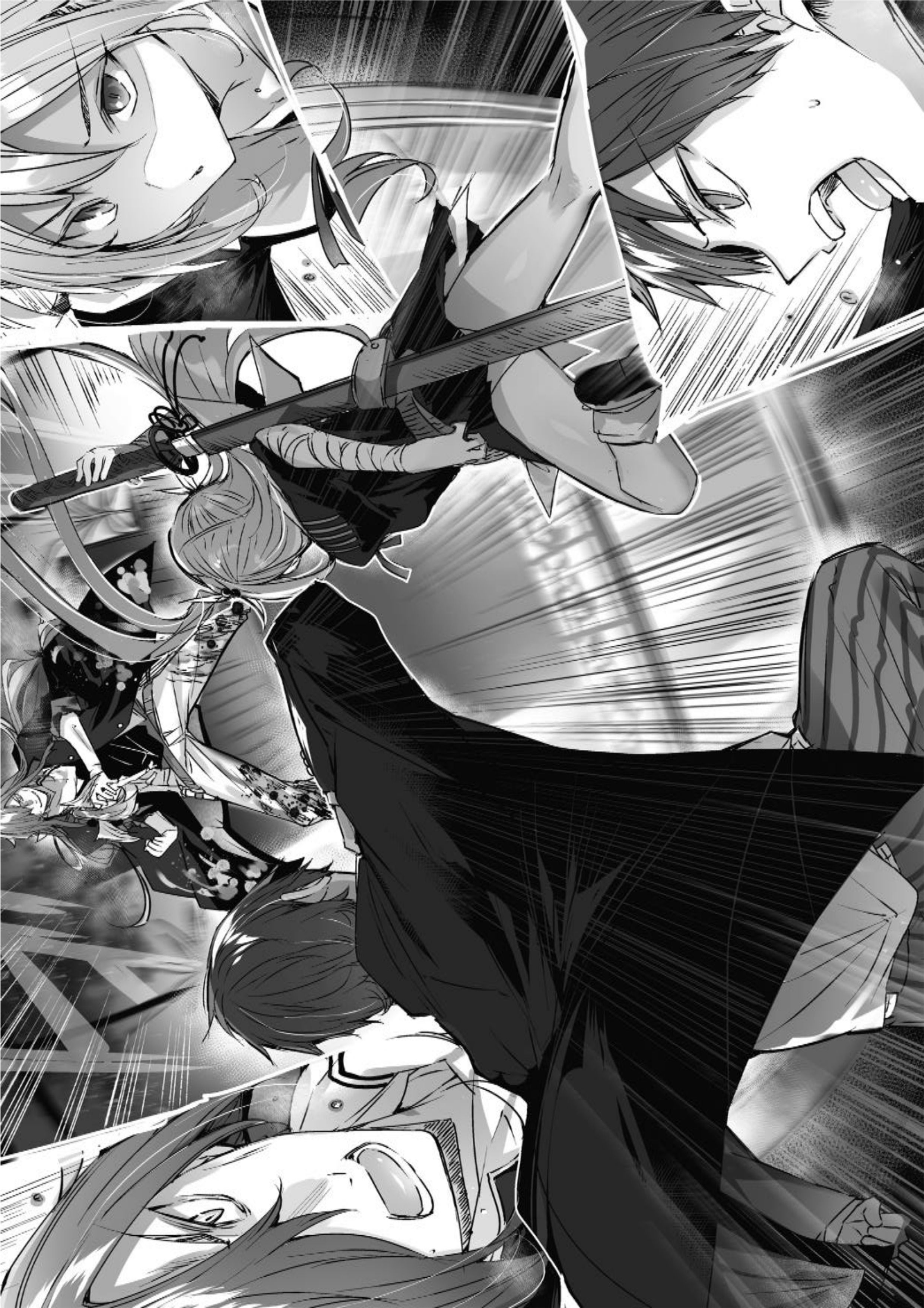 Maou Gakuen no Hangyakusha V3 Illustration - Megumi Novel