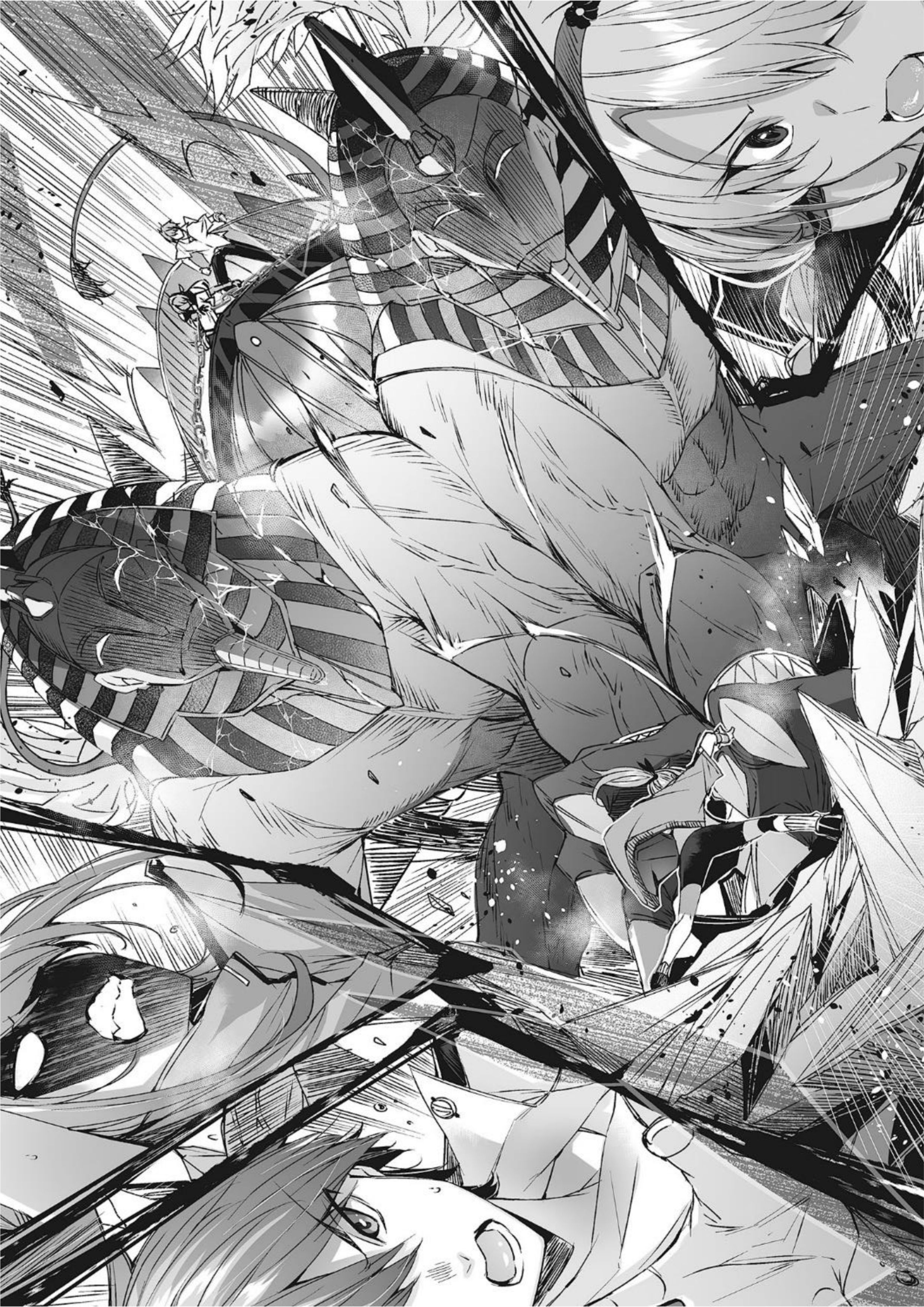 Maou Gakuen no Hangyakusha V4 Illustration - Megumi Novel