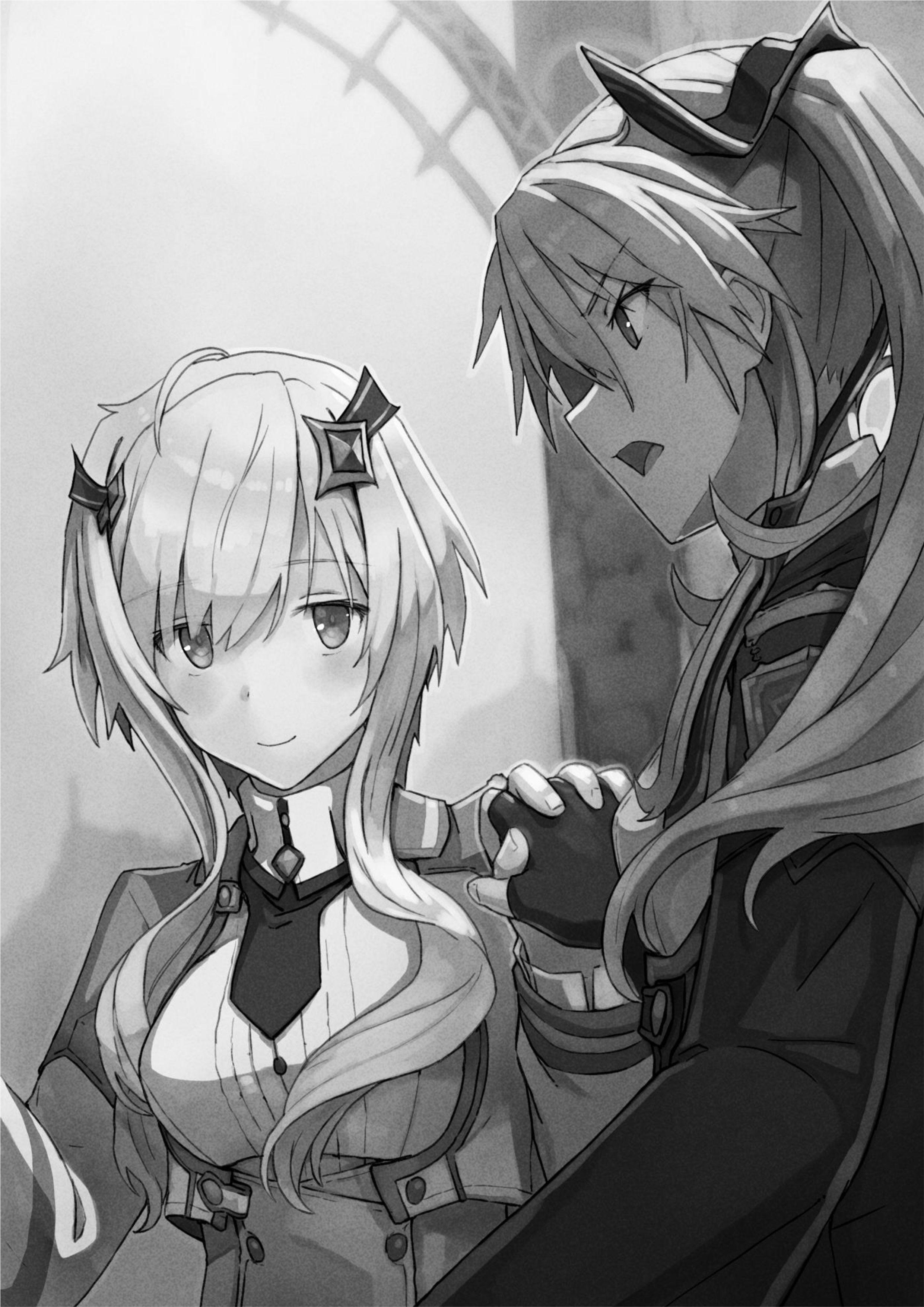Maou Gakuin No Futekigousha V1 Illustration - Megumi Novel