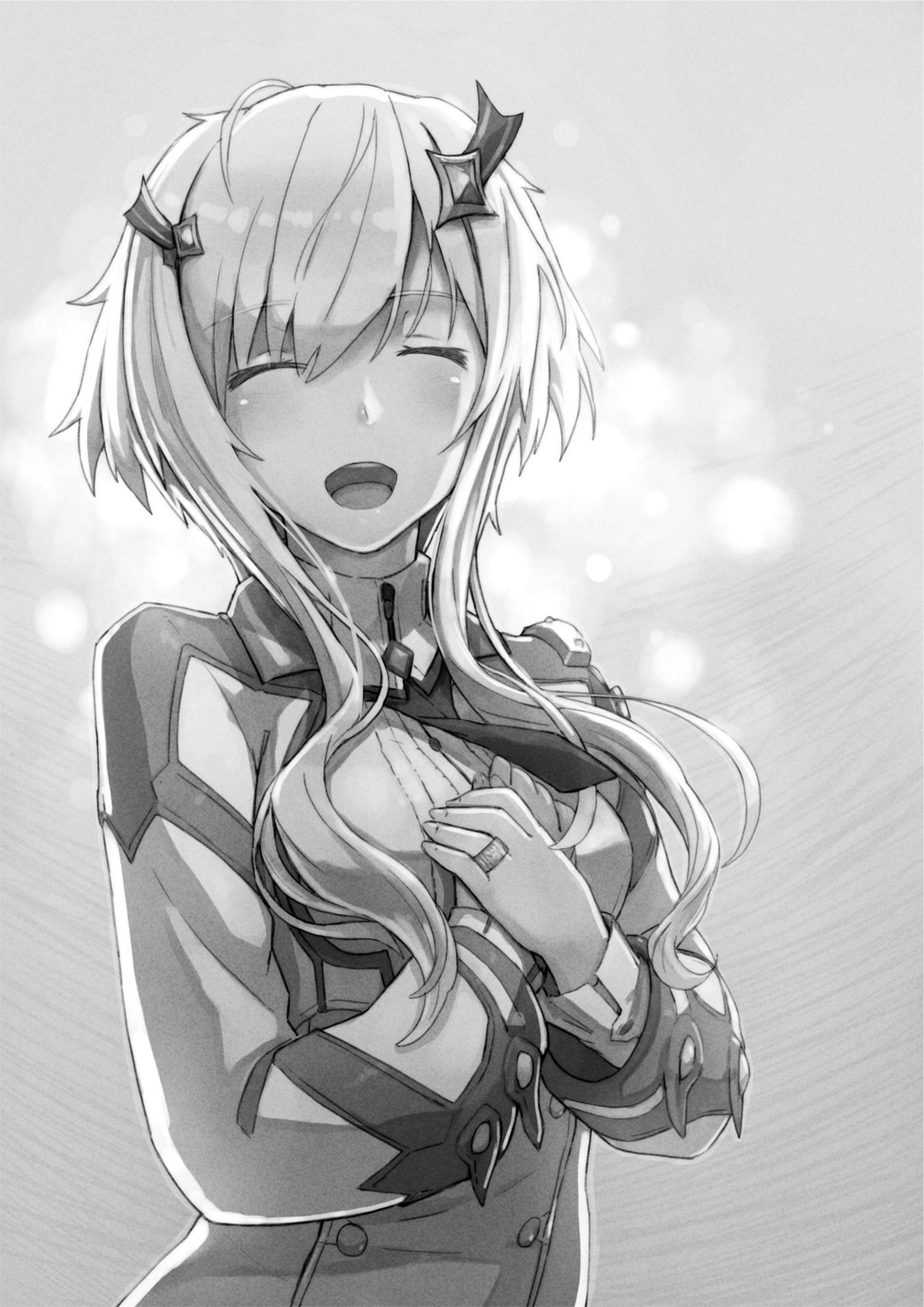 Maou Gakuin No Futekigousha V1 Illustration - Megumi Novel