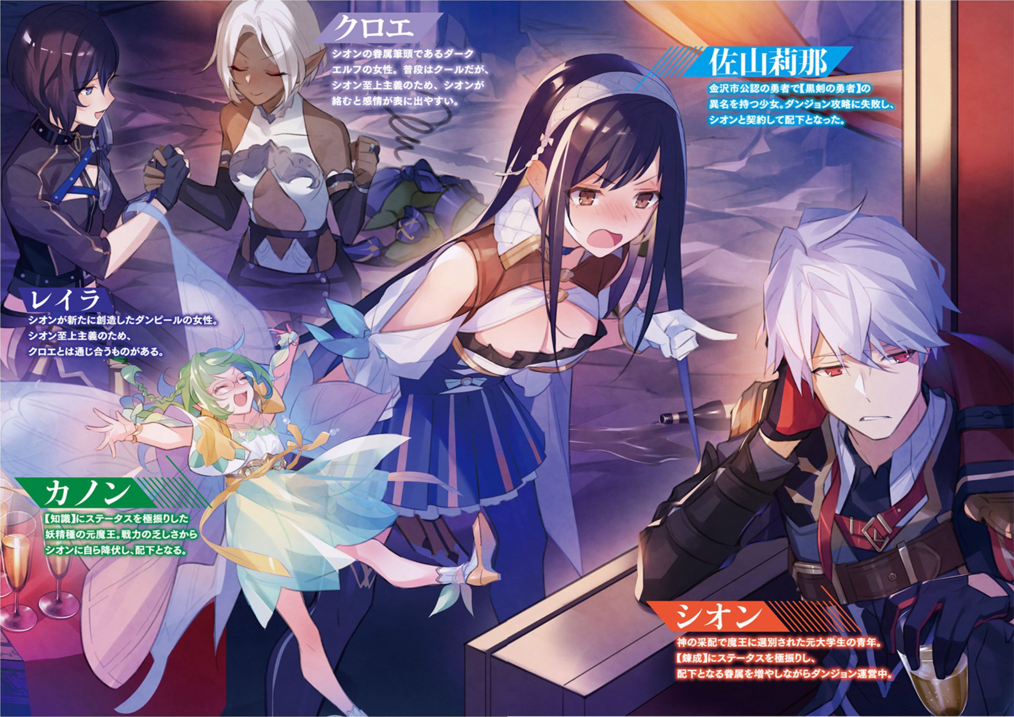 Maou ni Natta node Sekai Touitsu wo Mezaishimasu V2 Illustration - Megumi Novel