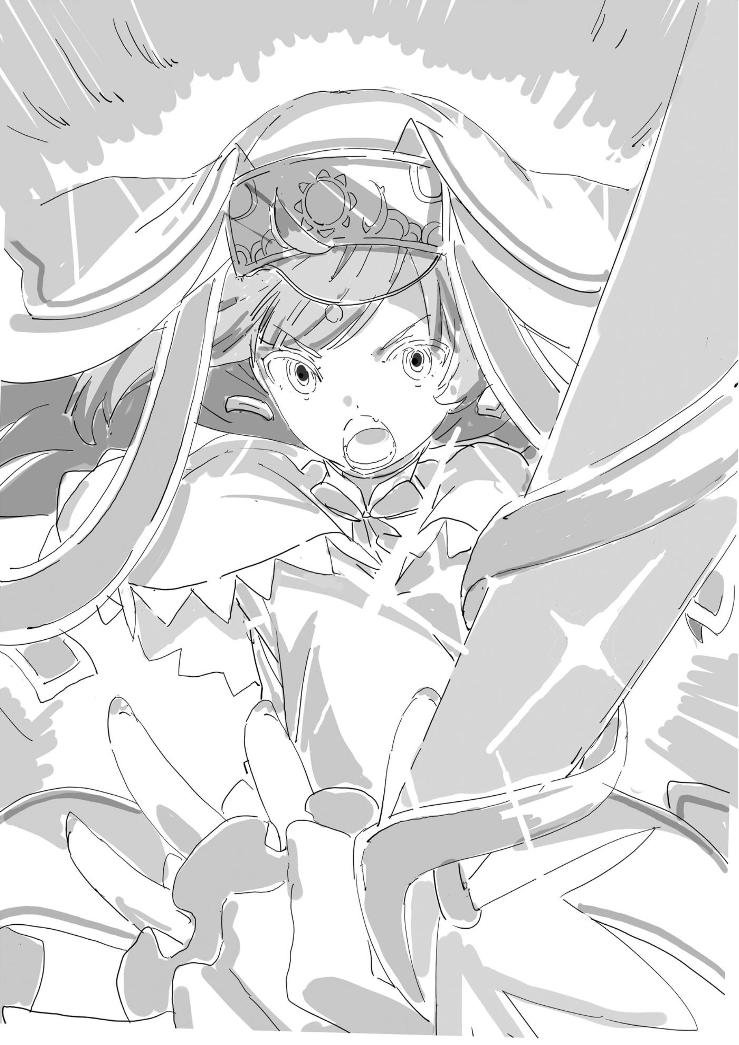 Maou-sama, Retry! V1 Illustration - Megumi Novel