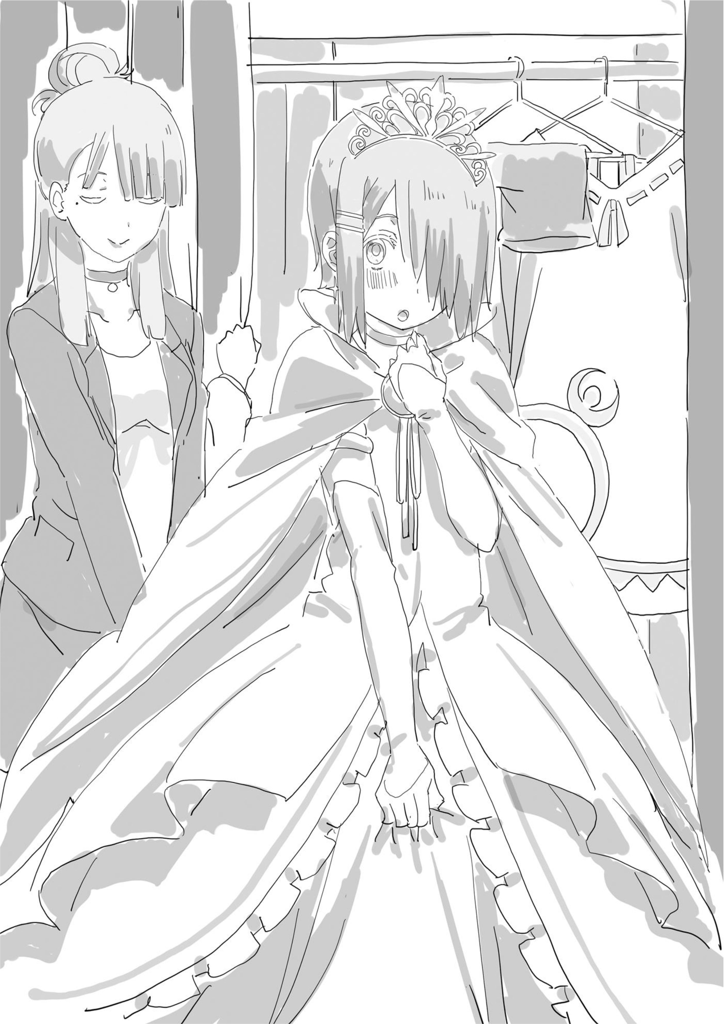 Maou-sama, Retry! V1 Illustration - Megumi Novel