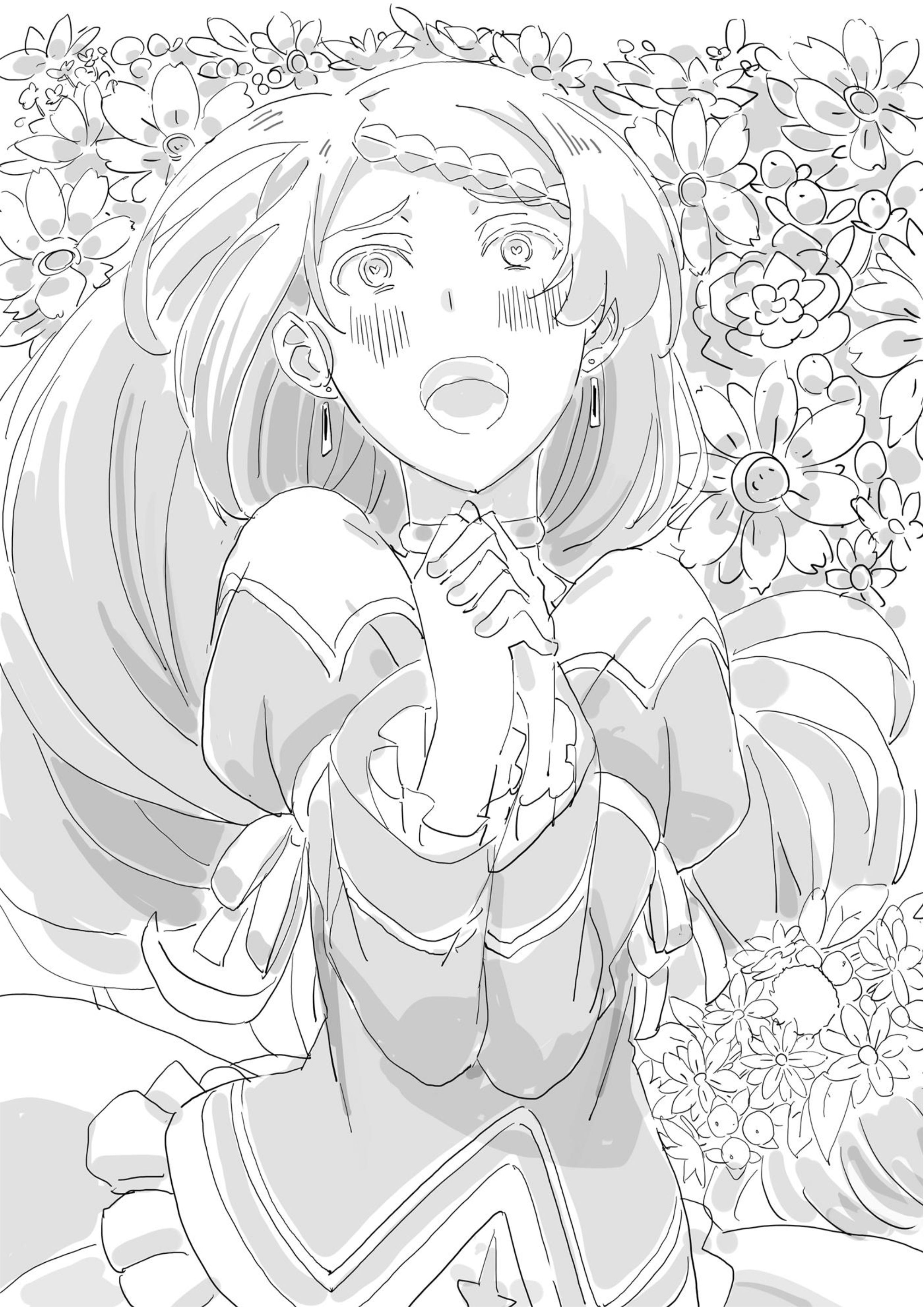 Maou-sama, Retry! V1 Illustration - Megumi Novel