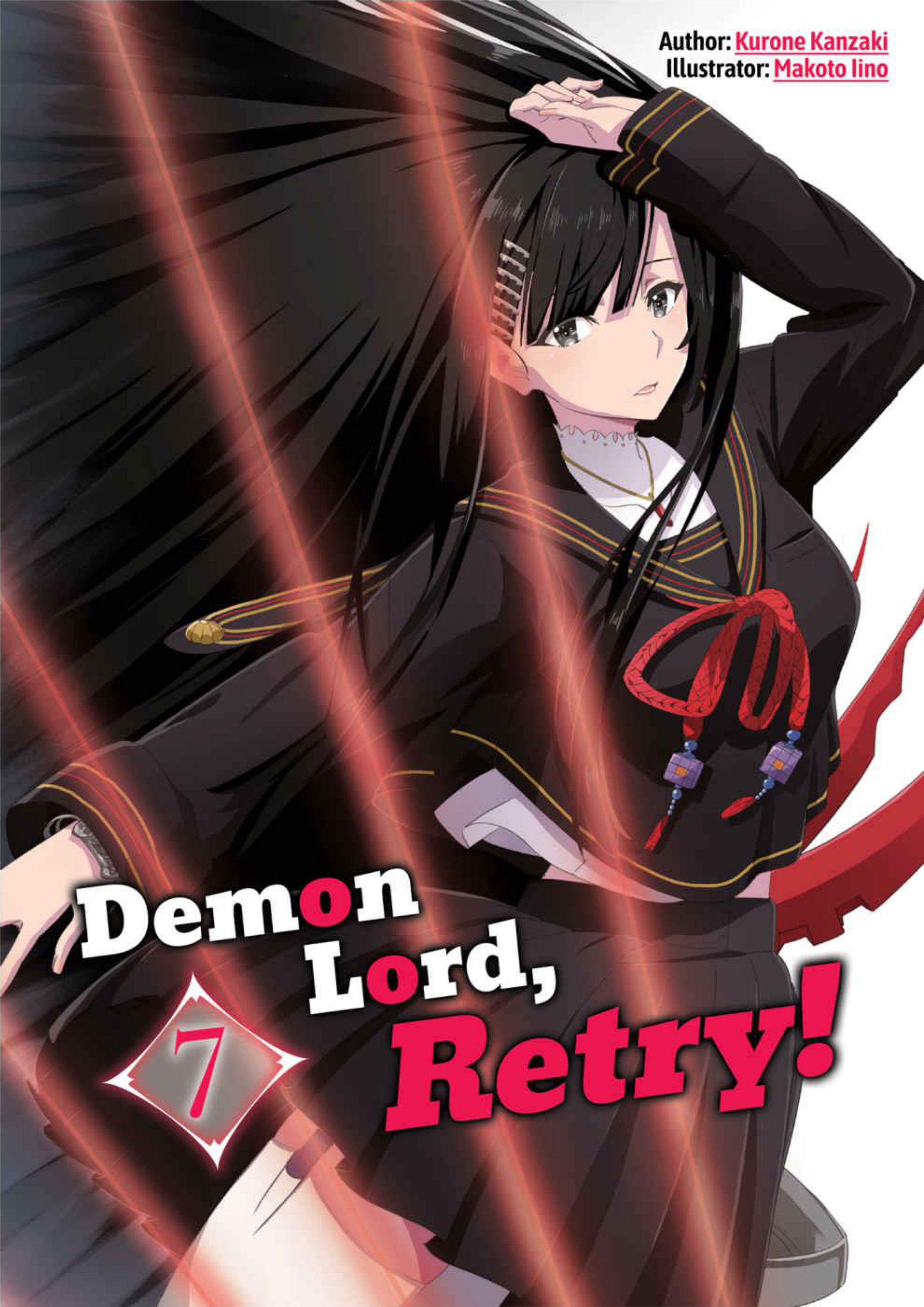 Maou-sama, Retry! V7 Illustration - Megumi Novel