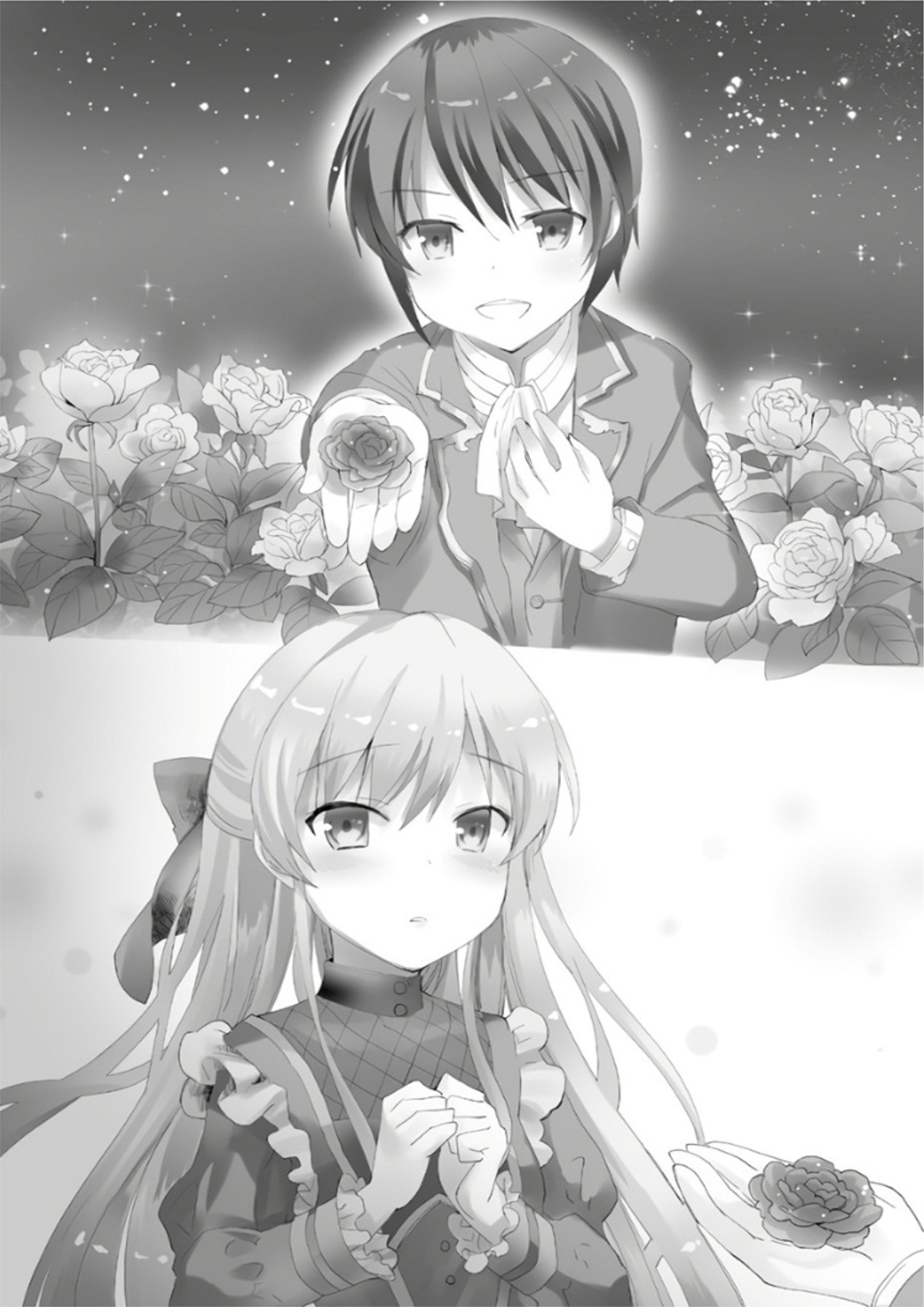 Maseki Gurume V1 Illustration - Megumi Novel