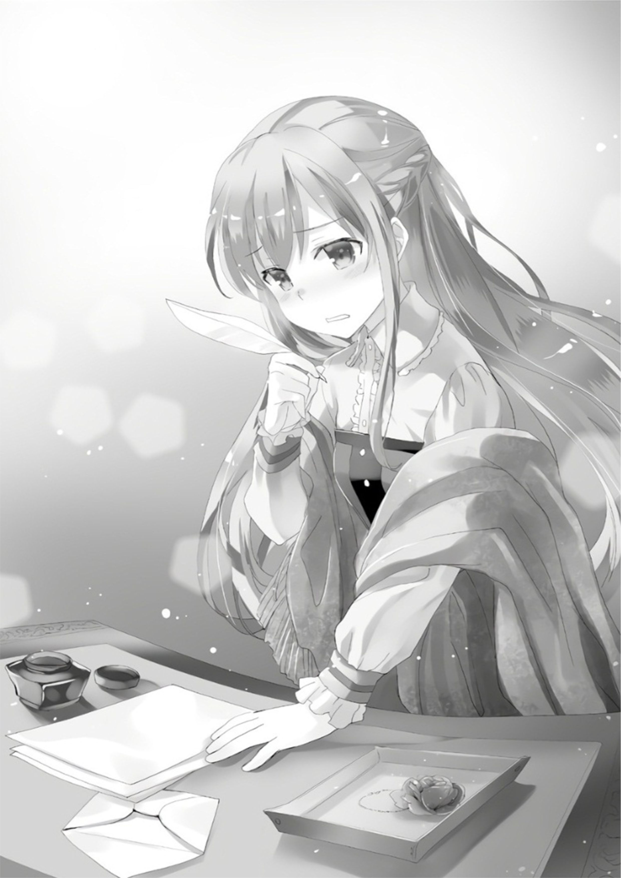 Maseki Gurume V1 Illustration - Megumi Novel